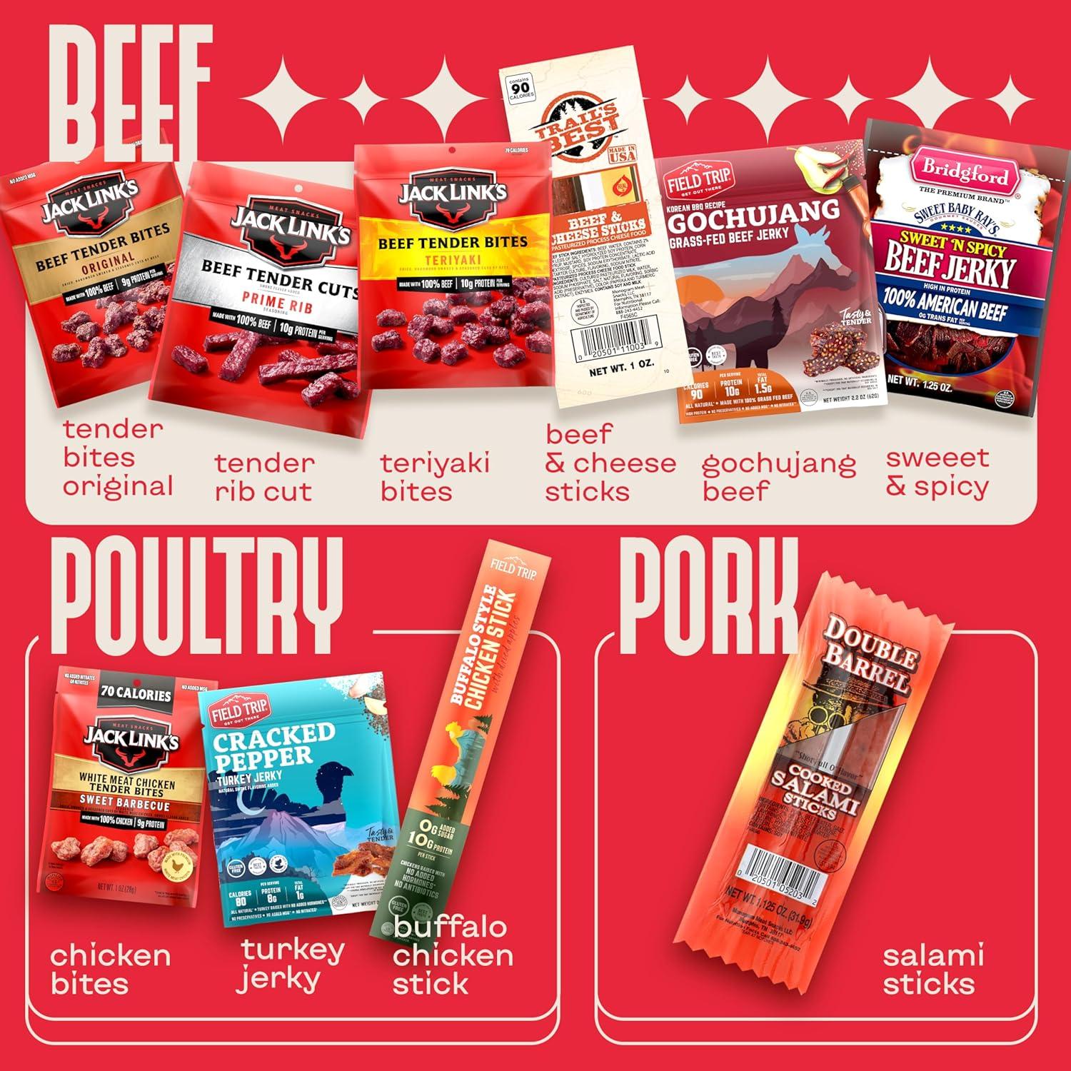 Paquete de Beef Jerky CraveKraft 470g - Regalos para hombres