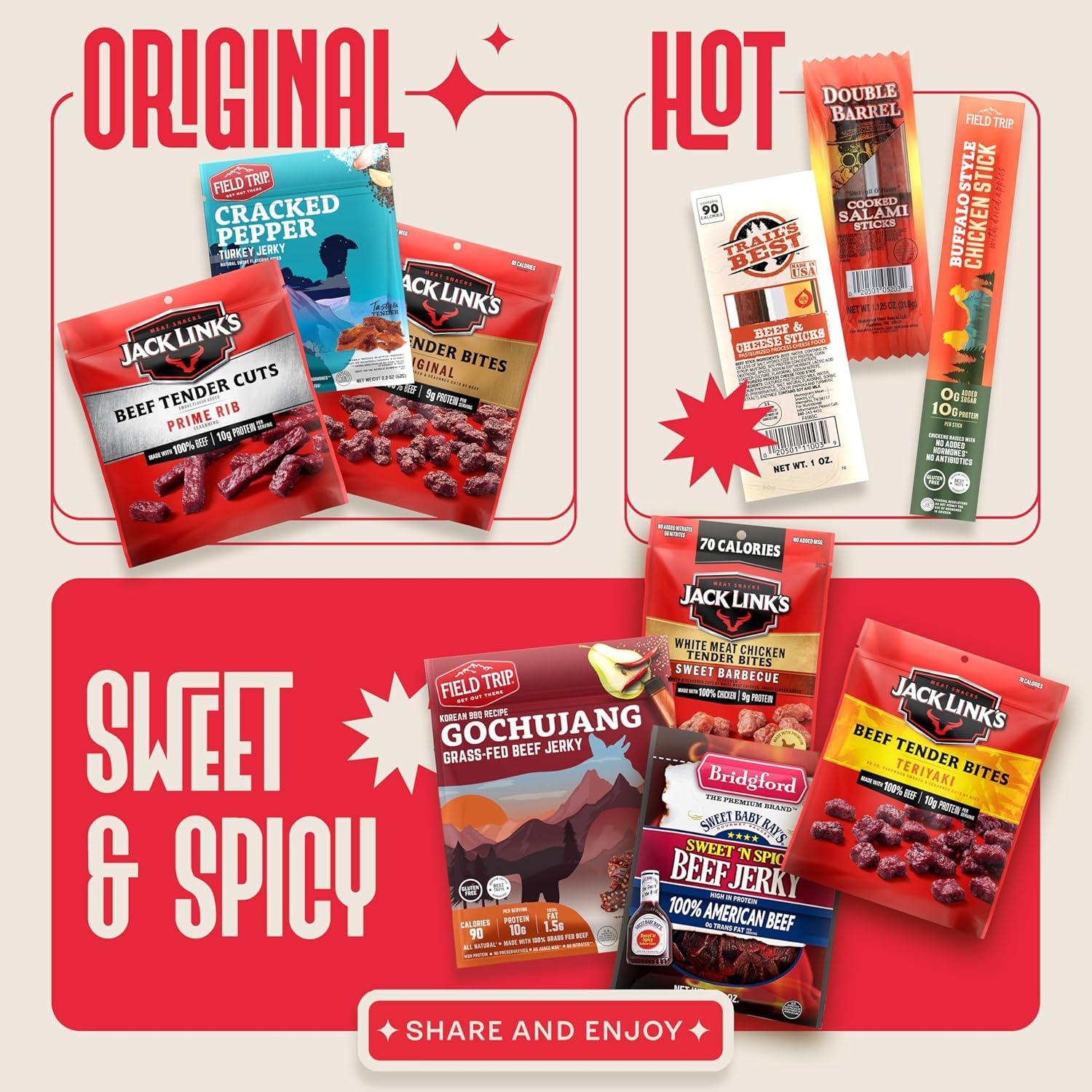 Paquete de Beef Jerky CraveKraft 470g - Regalos para hombres