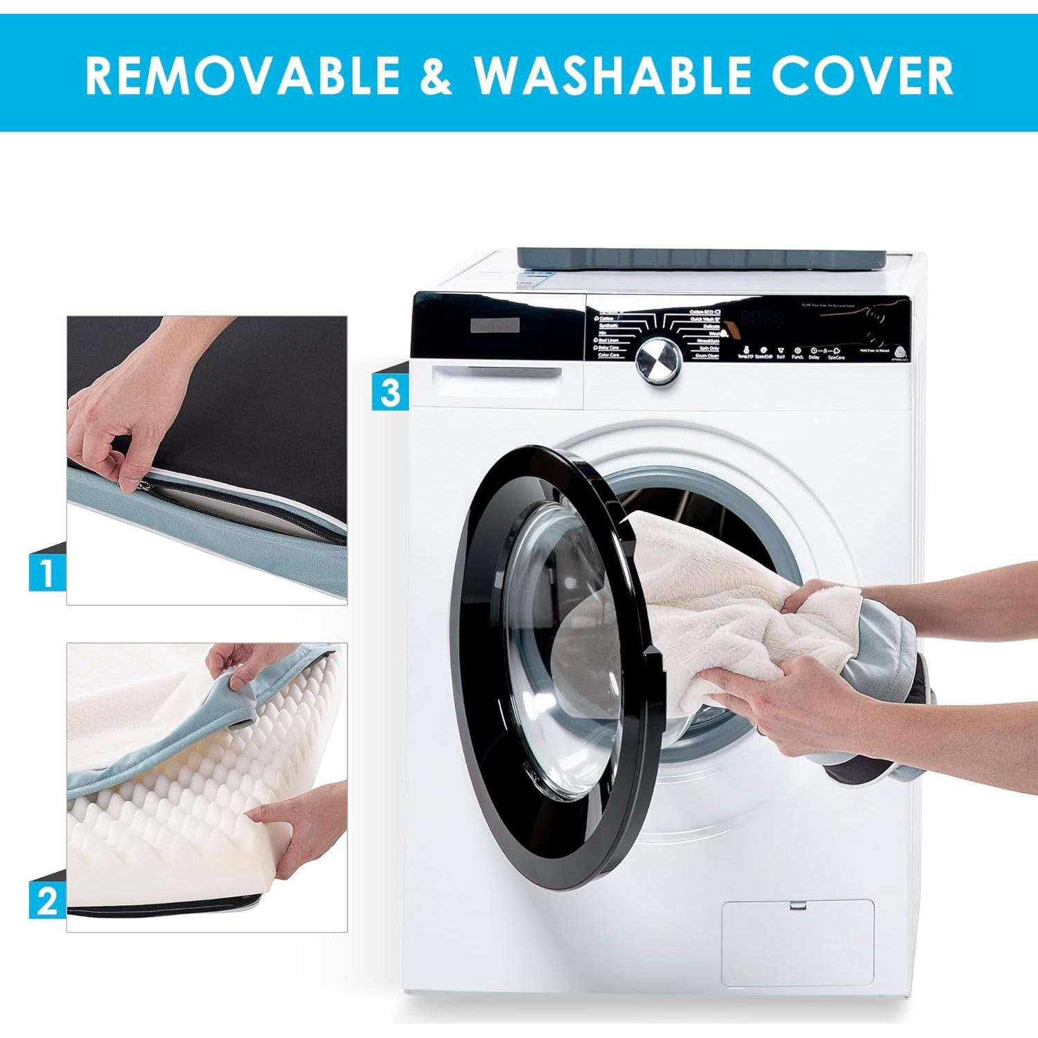 Cama ortopédica para perros pequeños Sunheir, impermeable 60x40cm