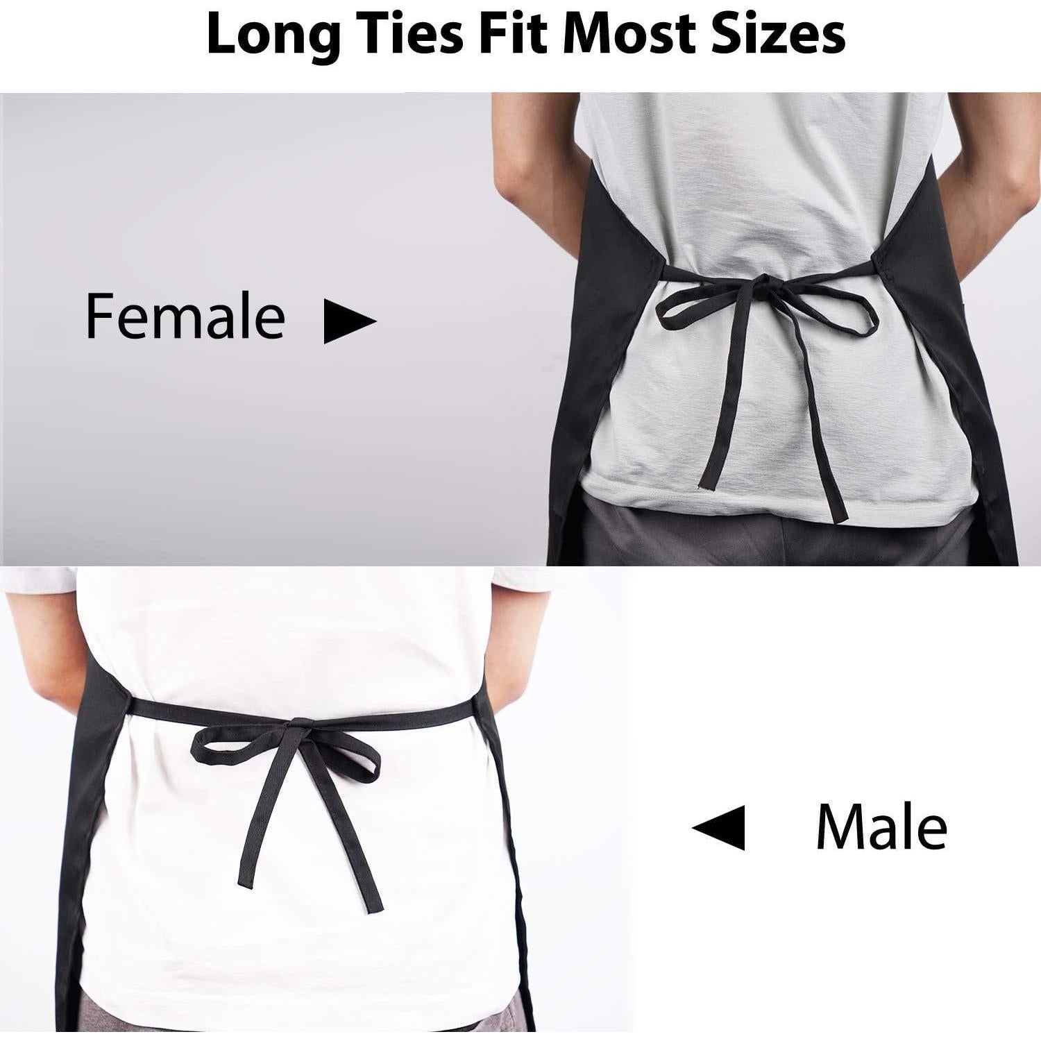 Delantal para Parejas YIKA - Impermeable, Ajustable, 2 Pzs