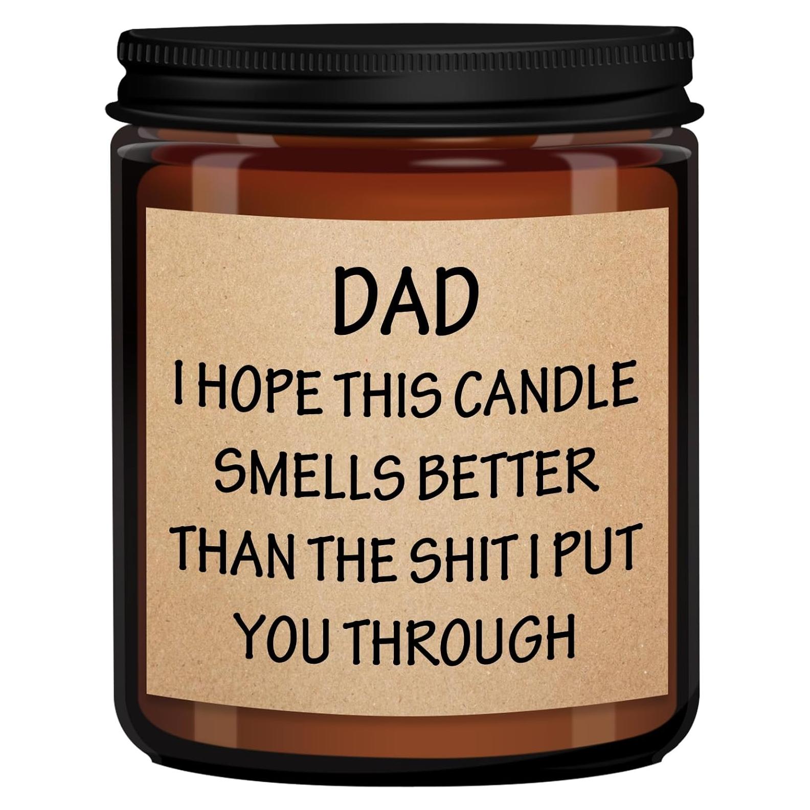 Vela de Lavanda KISSHAKE para el Día del Padre - Regalo Divertido