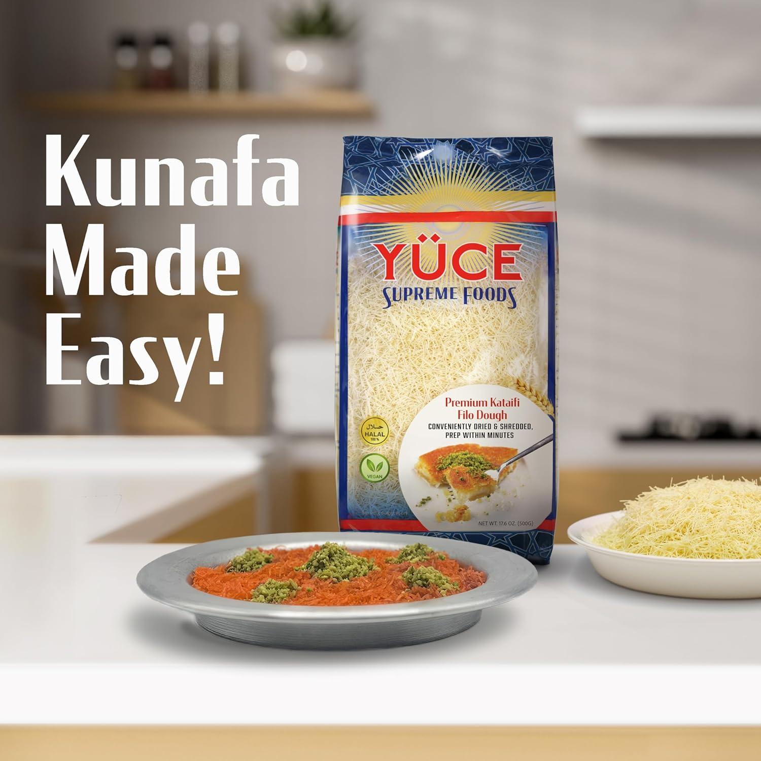 Masa Fillo Rallada YÜCE Supreme Foods 500g - Vegana y Halal