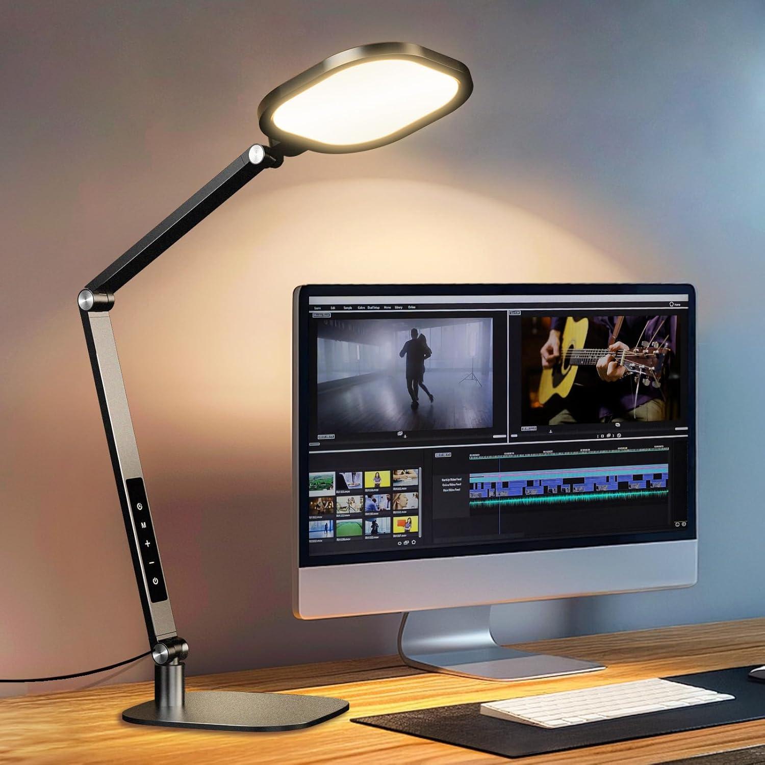 Lámpara de Escritorio LED LitONES F630B 15W Regulable 1200LM