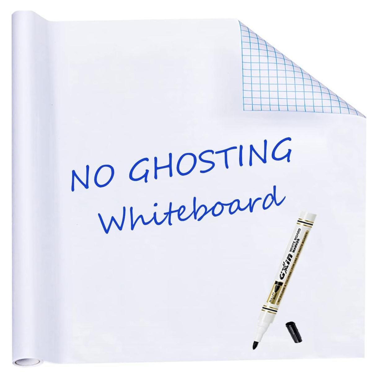 Pegatina de Pizarra Borrable HAMIGAR 45.72x200.66 cm Blanca