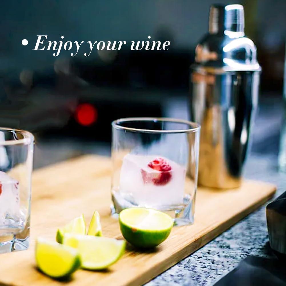 Shaker de cóctel NewGF 700 ml con colador y jigger