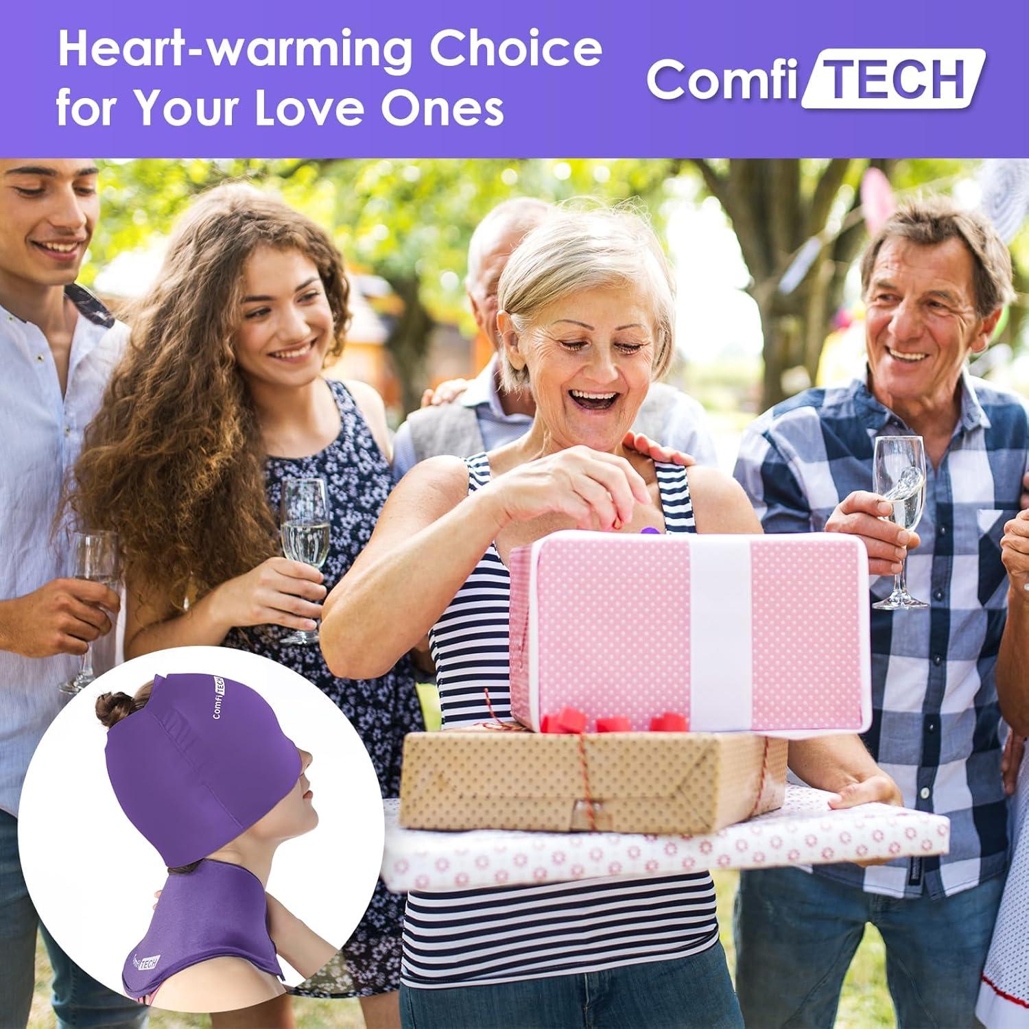 Capucha Fría y Paquete de Hielo ComfiTECH para Cuello y Cabeza