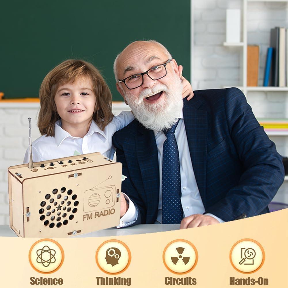Kit de Ciencia DIY Radio Electrónica ANNISOKA para Niños 6+