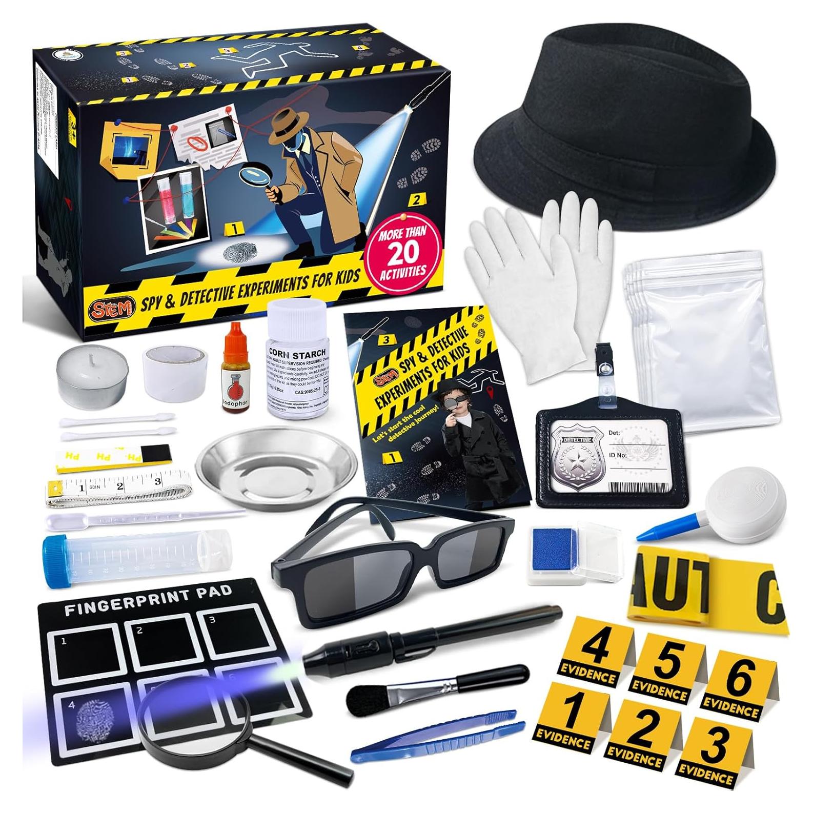 Kit de Espía UNGLINGA para Niños - Más de 20 Actividades Científicas