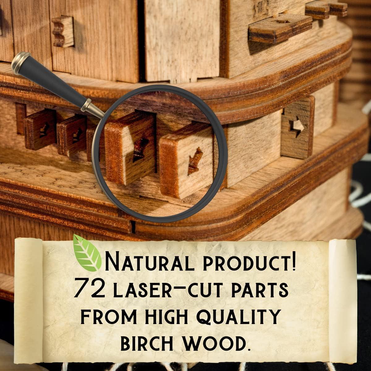 Juego de Escape iDventure Cluebox Davy Jones - Rompecabezas 3D