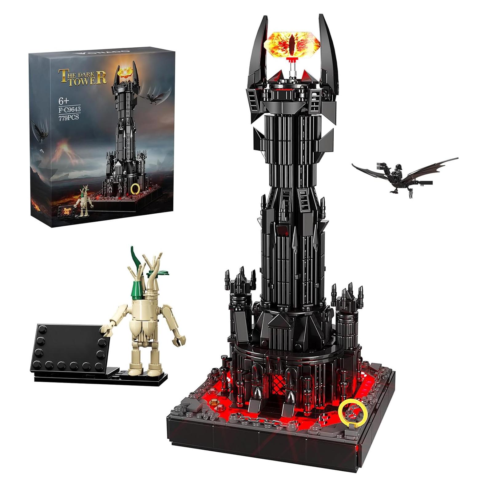 VONADO Torre Oscura de Construcción 779 PCS con LED