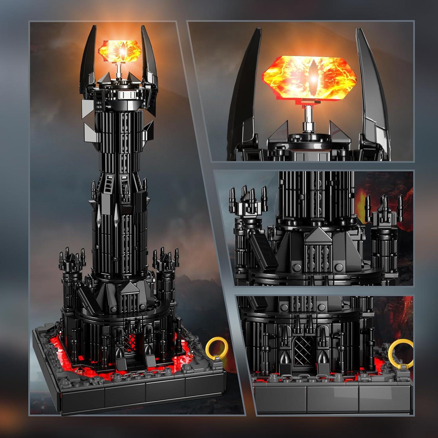 VONADO Torre Oscura de Construcción 779 PCS con LED