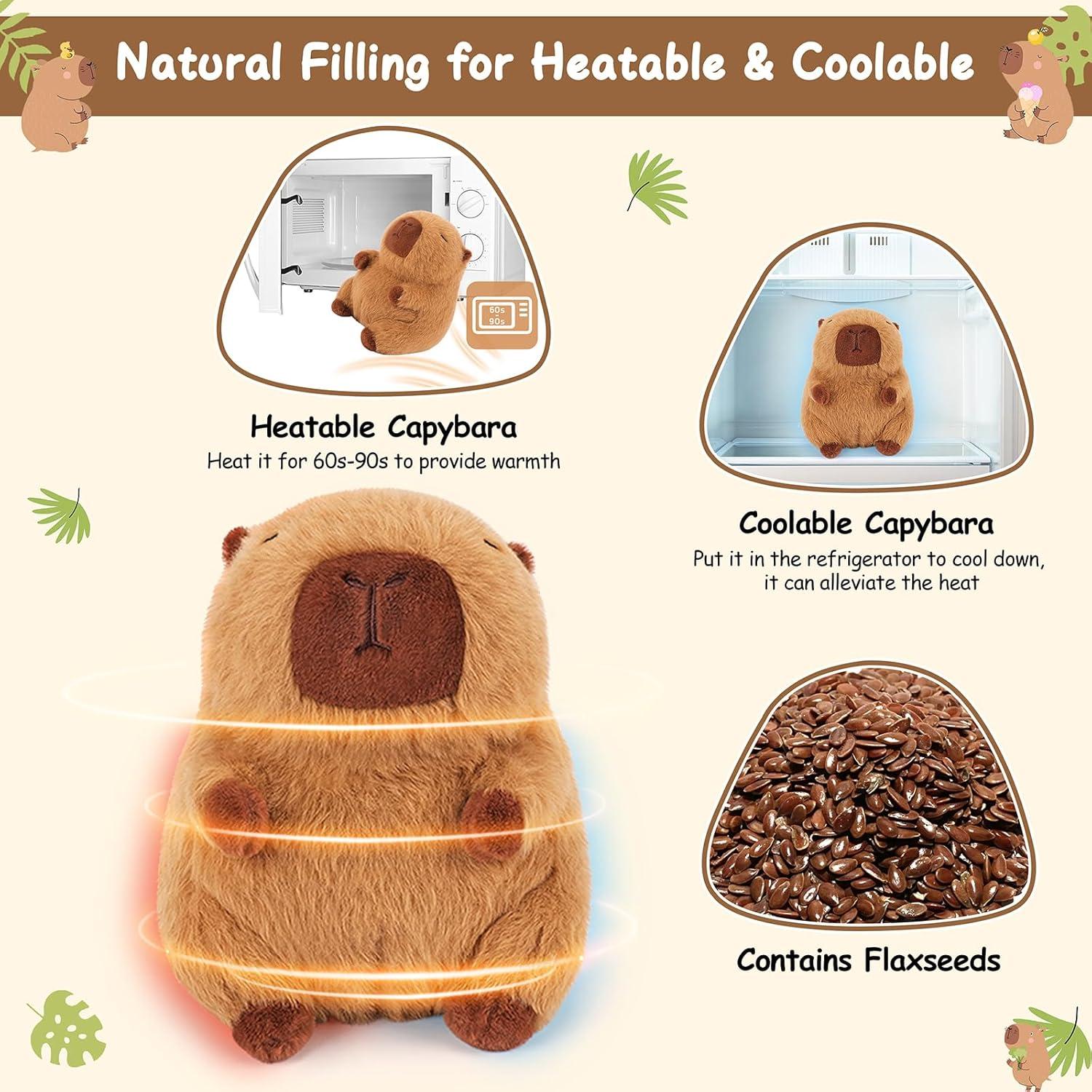 Almohadilla Térmica Capibara Sprinqdawin 0.91kg Calentable