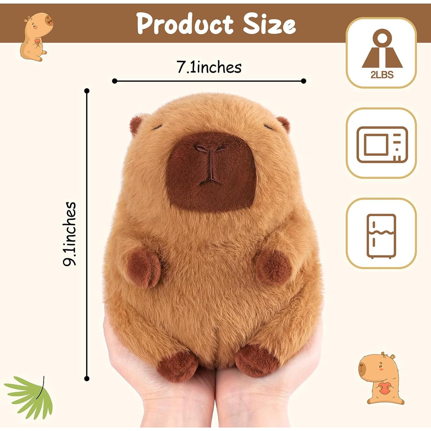 Almohadilla Térmica Capibara Sprinqdawin 0.91kg Calentable