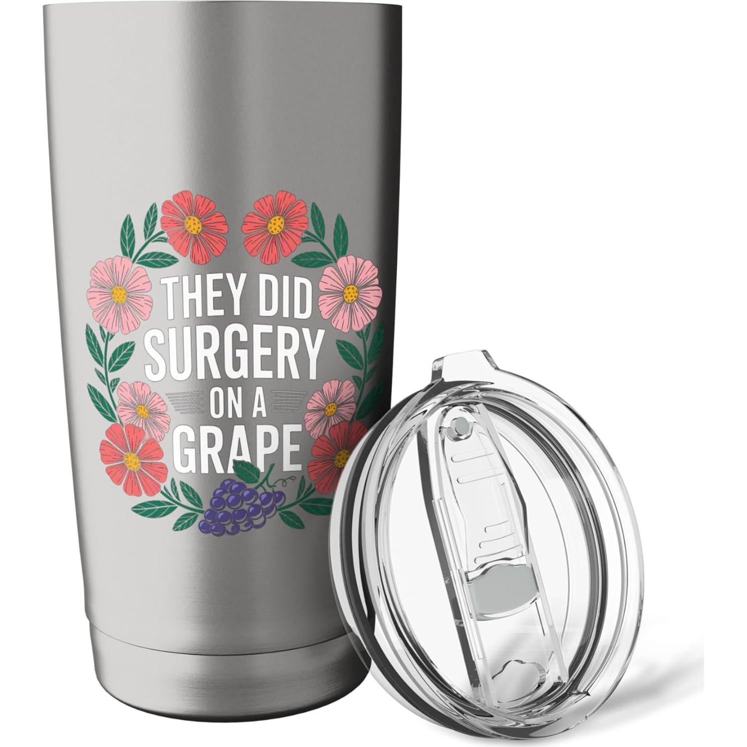 Vaso aislado de acero inoxidable 20 oz Memes Virales