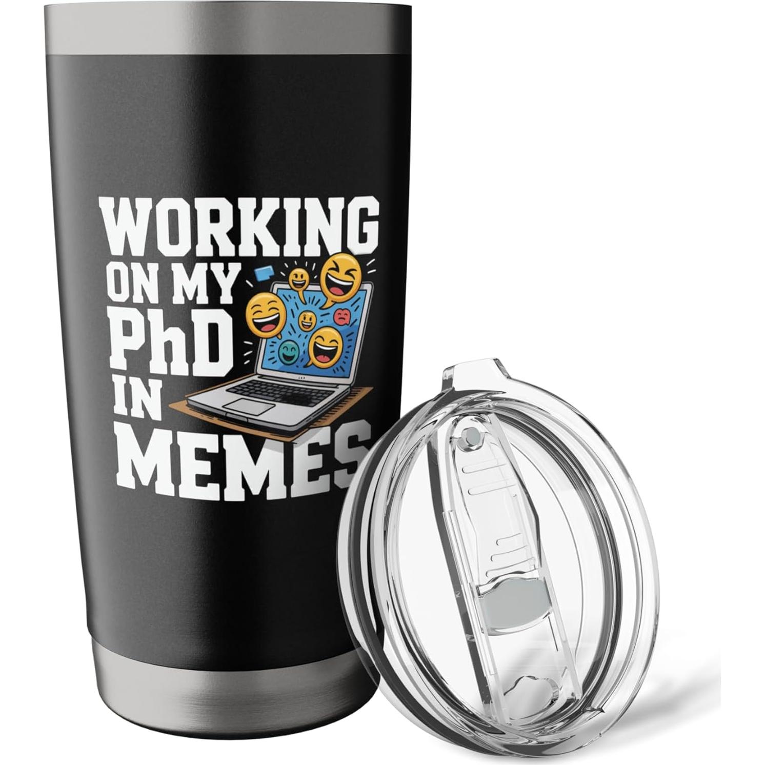 Vaso Térmico de Acero Inoxidable 20 Onzas PhD en Memes