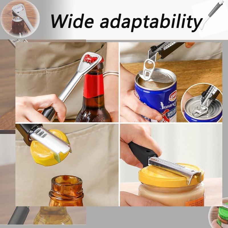 Abrebotellas Ajustable Aetomtins de Acero Inoxidable Manual