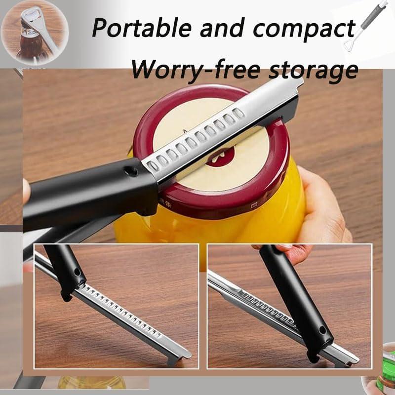 Abrebotellas Ajustable Aetomtins de Acero Inoxidable Manual