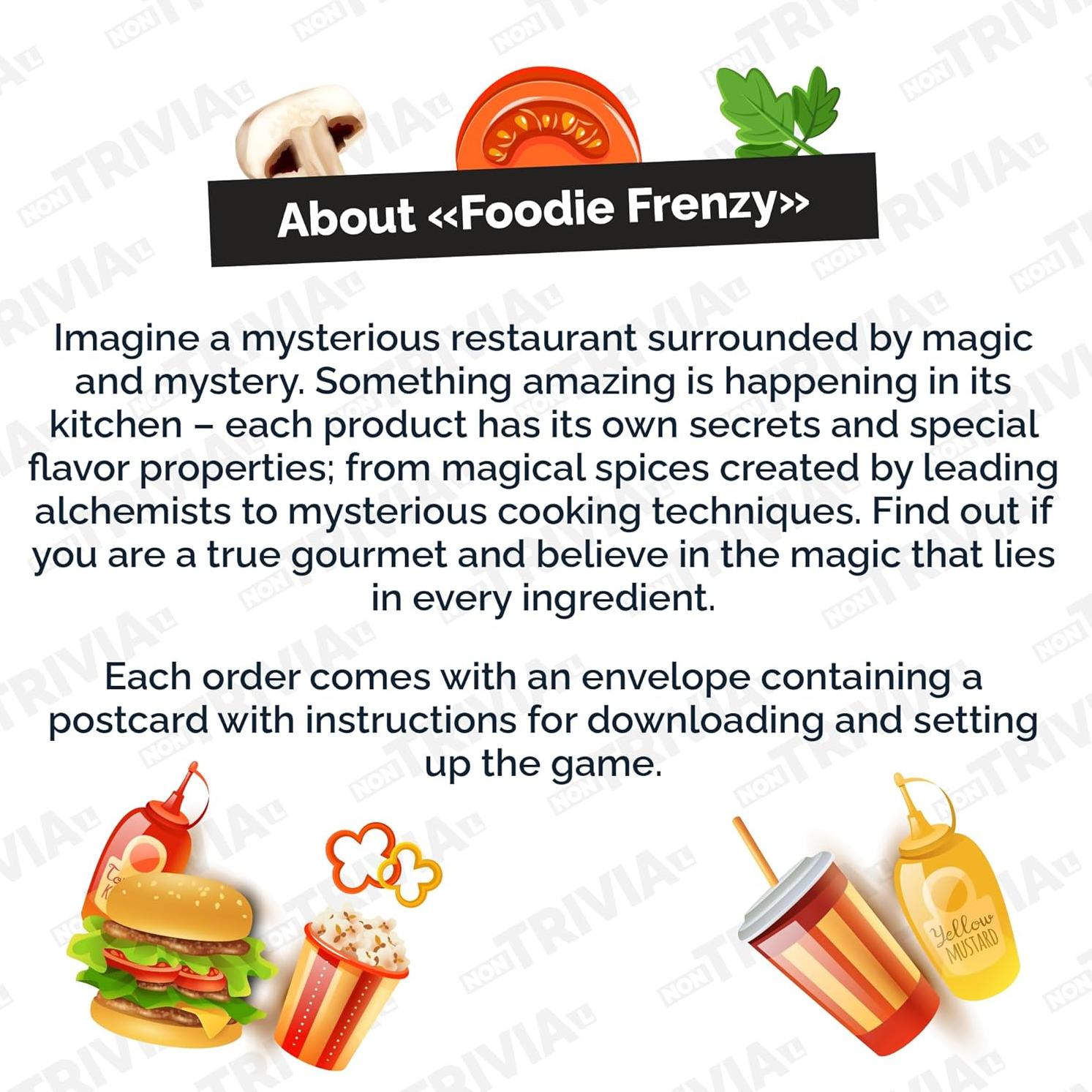 Juego de Trivia Frenesí Gastronómico No Trivial - Diversión y Aprendizaje