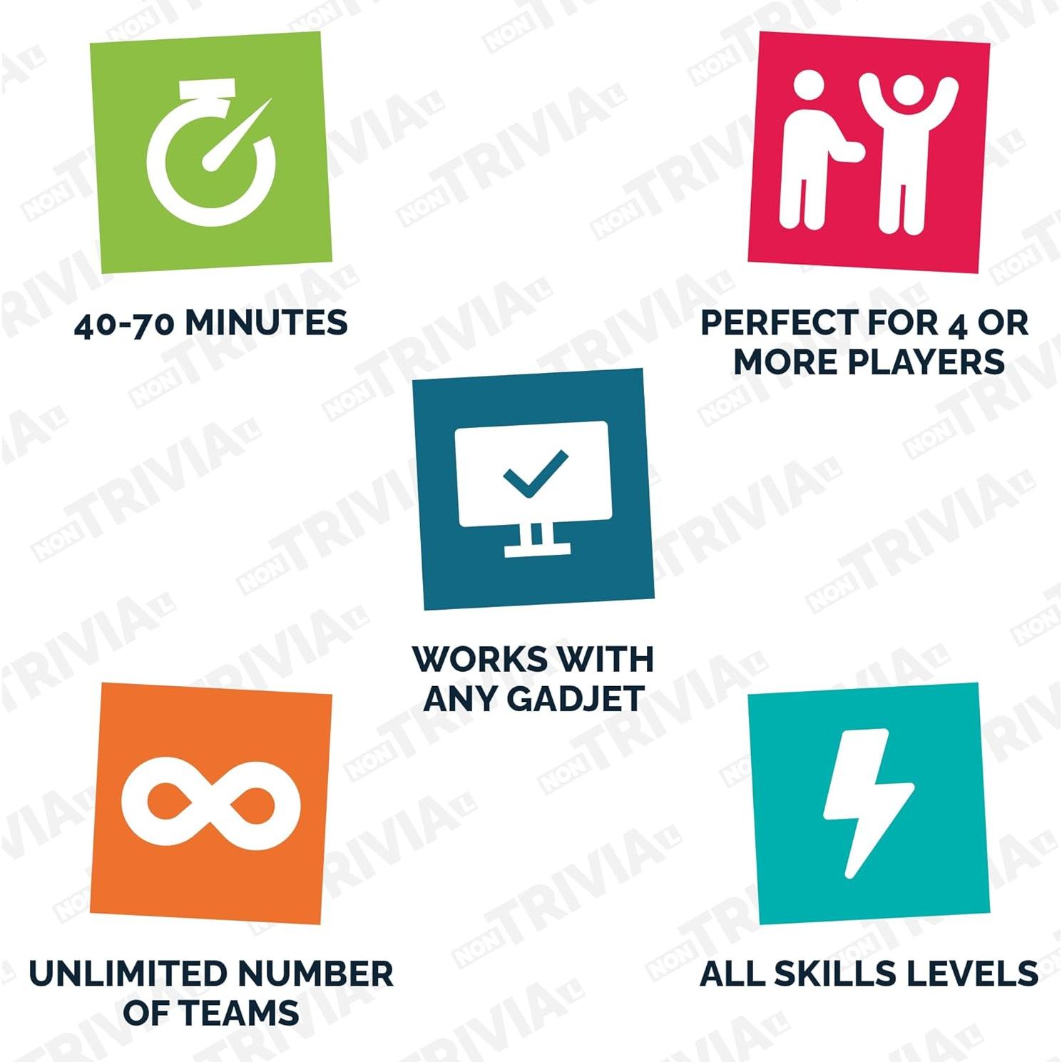 Juego de Trivia Frenesí Gastronómico No Trivial - Diversión y Aprendizaje