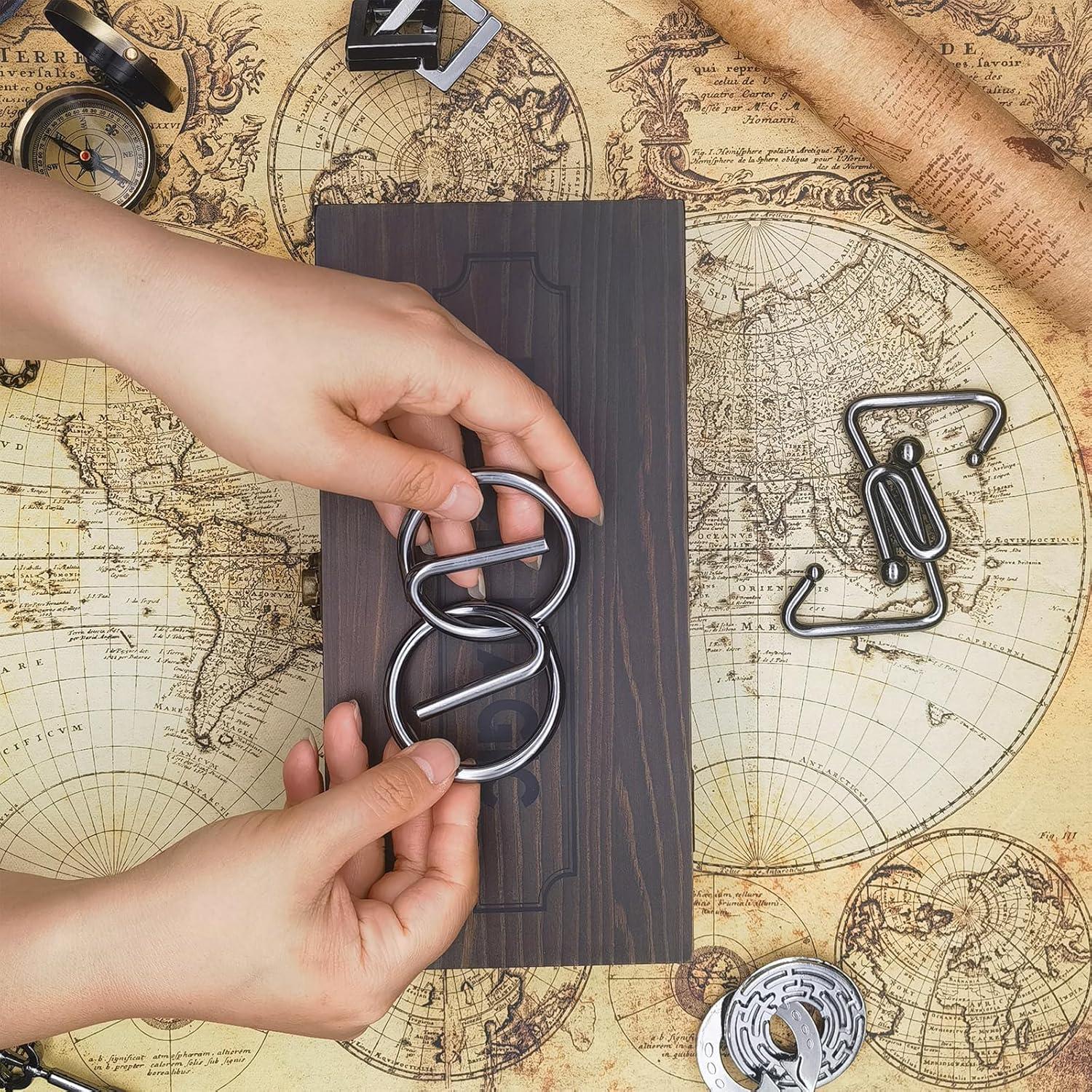 Juego de Rompecabezas 3D de Metal NORDISTRICT 8 Piezas