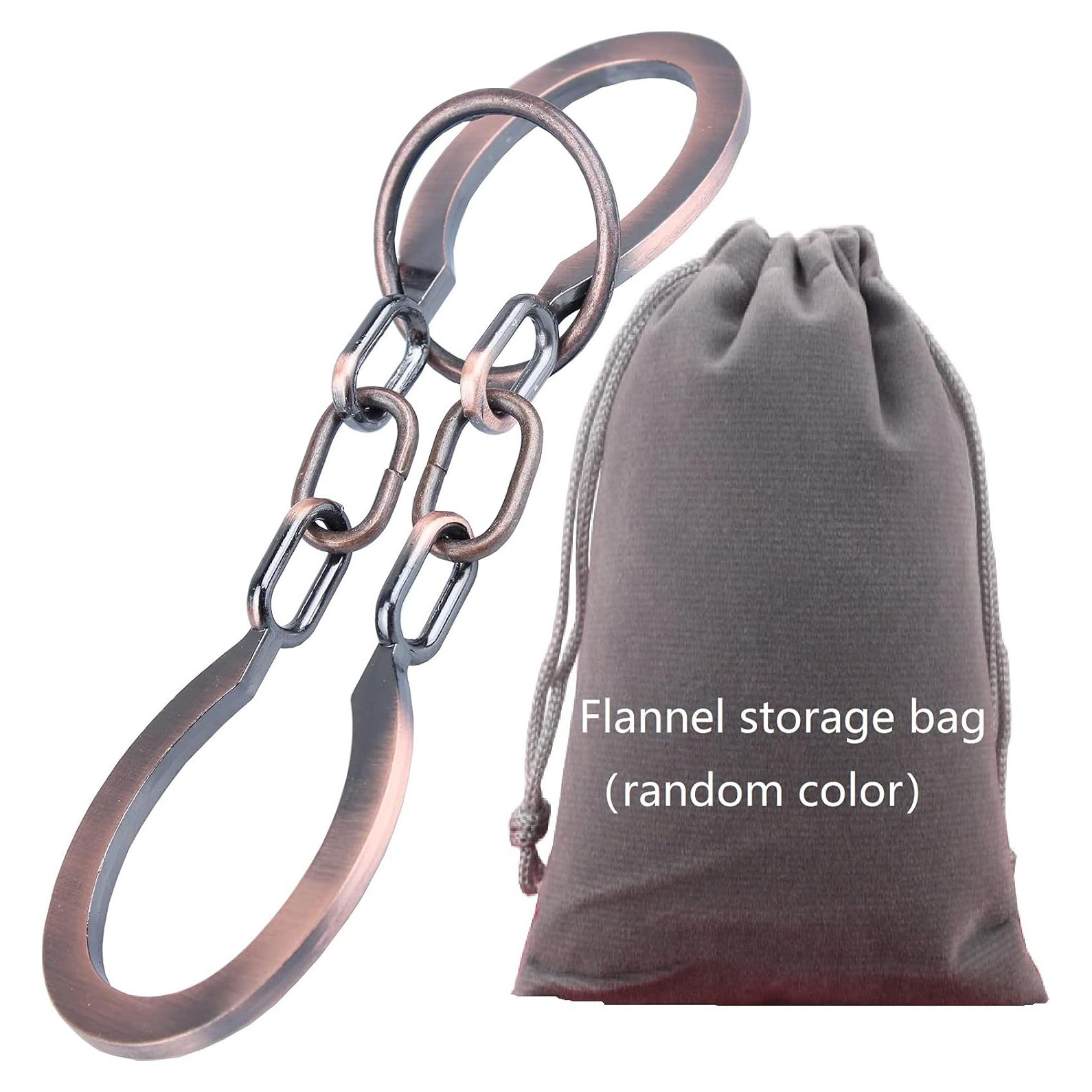 Rompecabezas de Herradura Metálica YUNTENG Bronce Ecológico