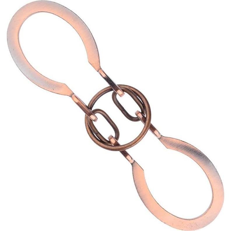 Rompecabezas de Herradura Metálica YUNTENG Bronce Ecológico