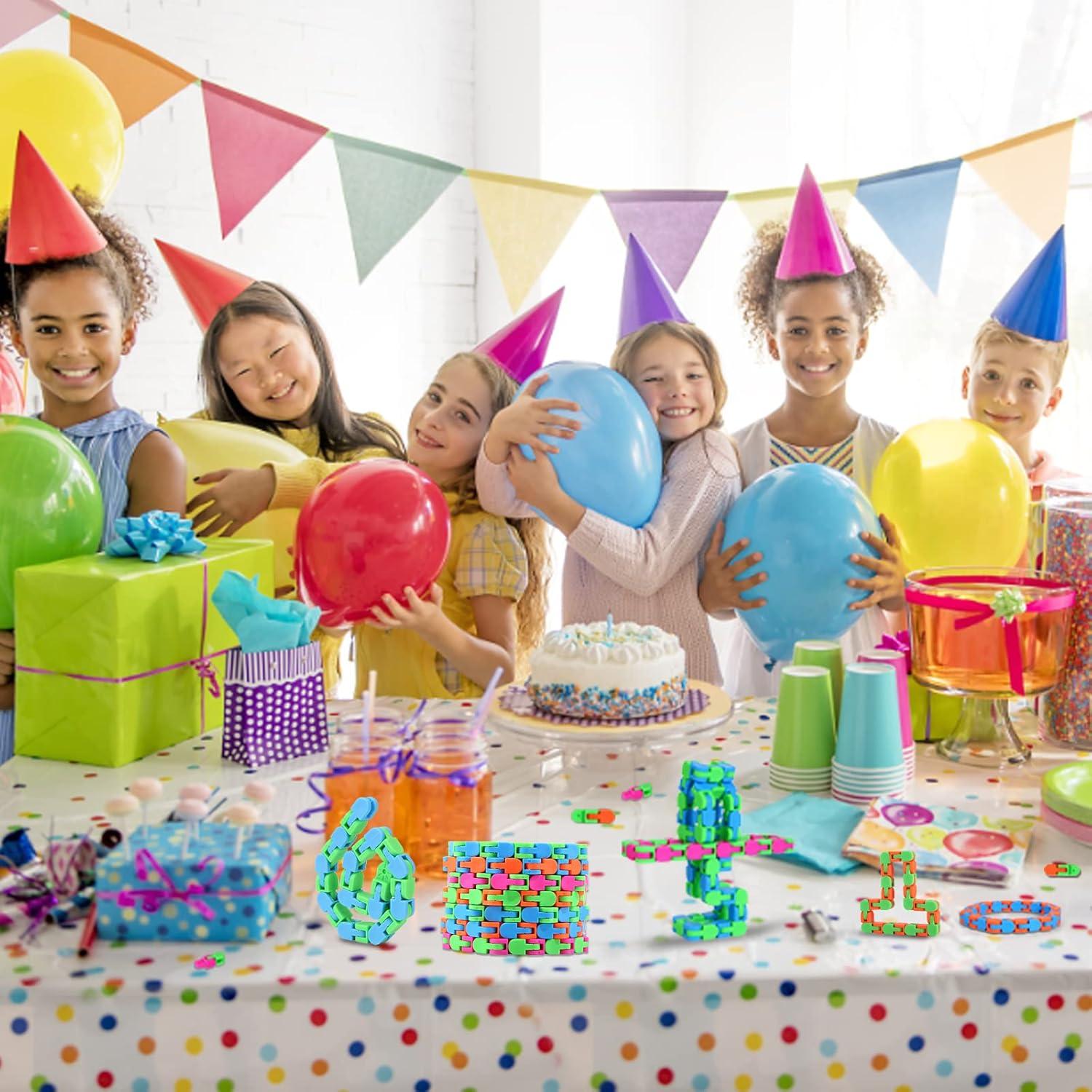 Paquete de 12 Juguetes Antiestrés Wacky Tracks para Niños y Adultos