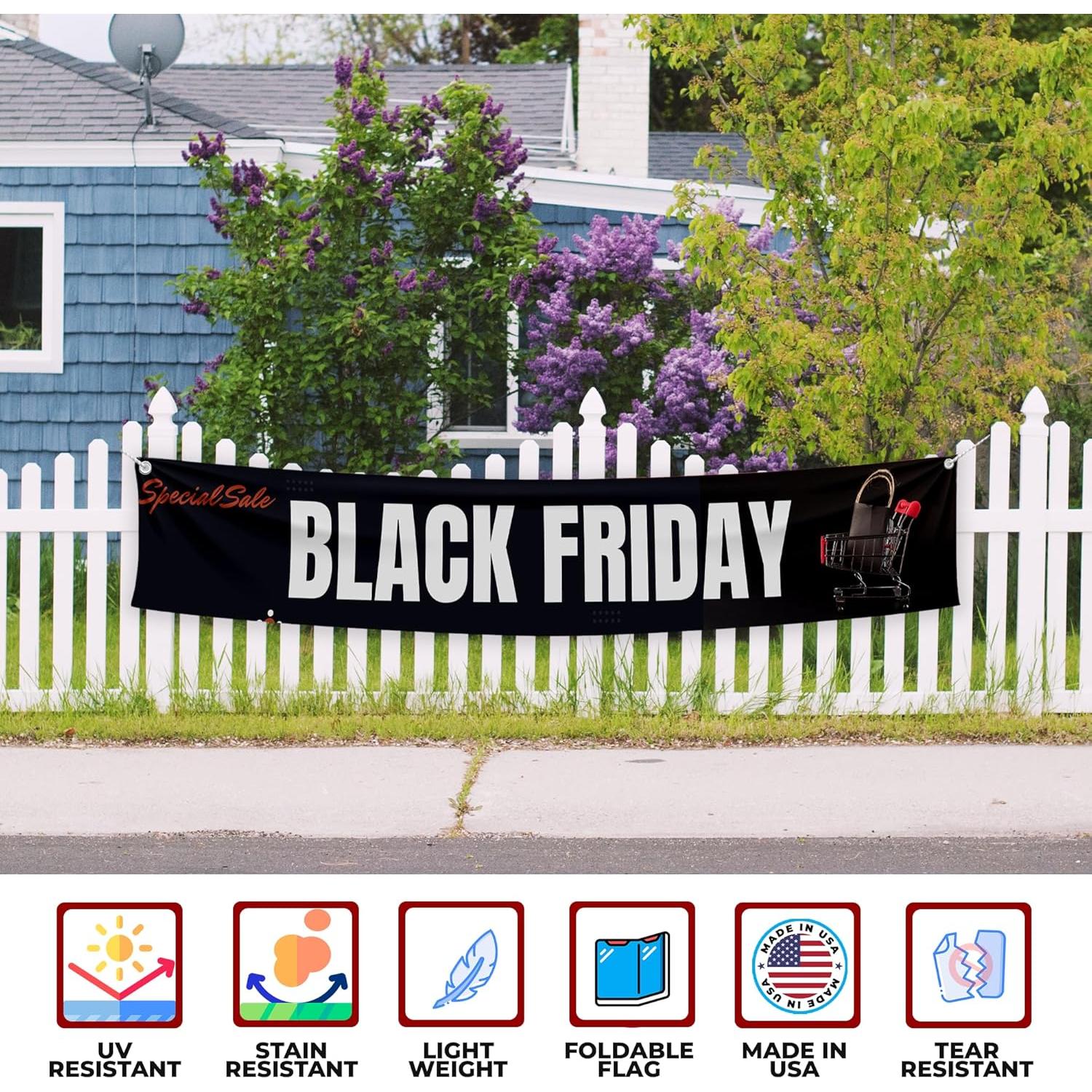 Banner Publicitario Mavis Printing 1.83x0.30m Poliester HD