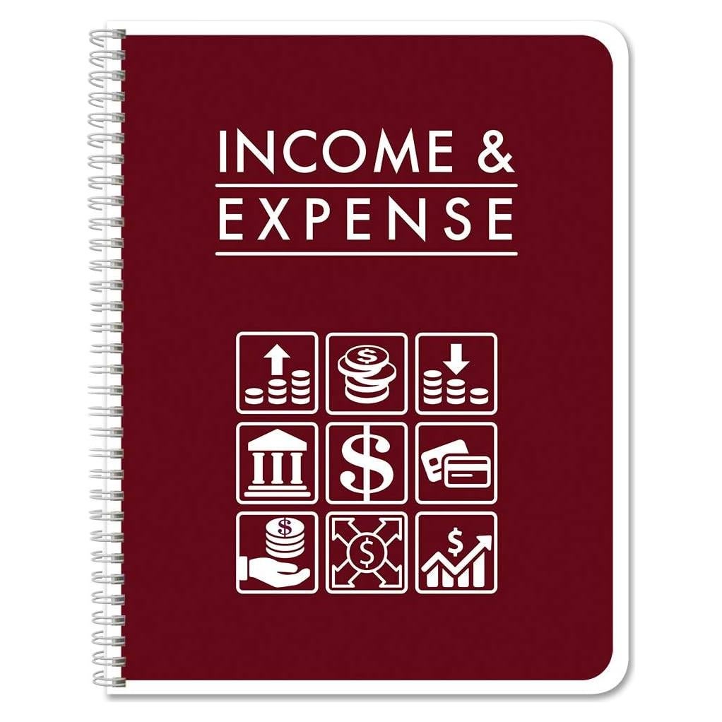 Libro de Ingresos y Gastos BookFactory 108 Páginas 21.6x27.9cm