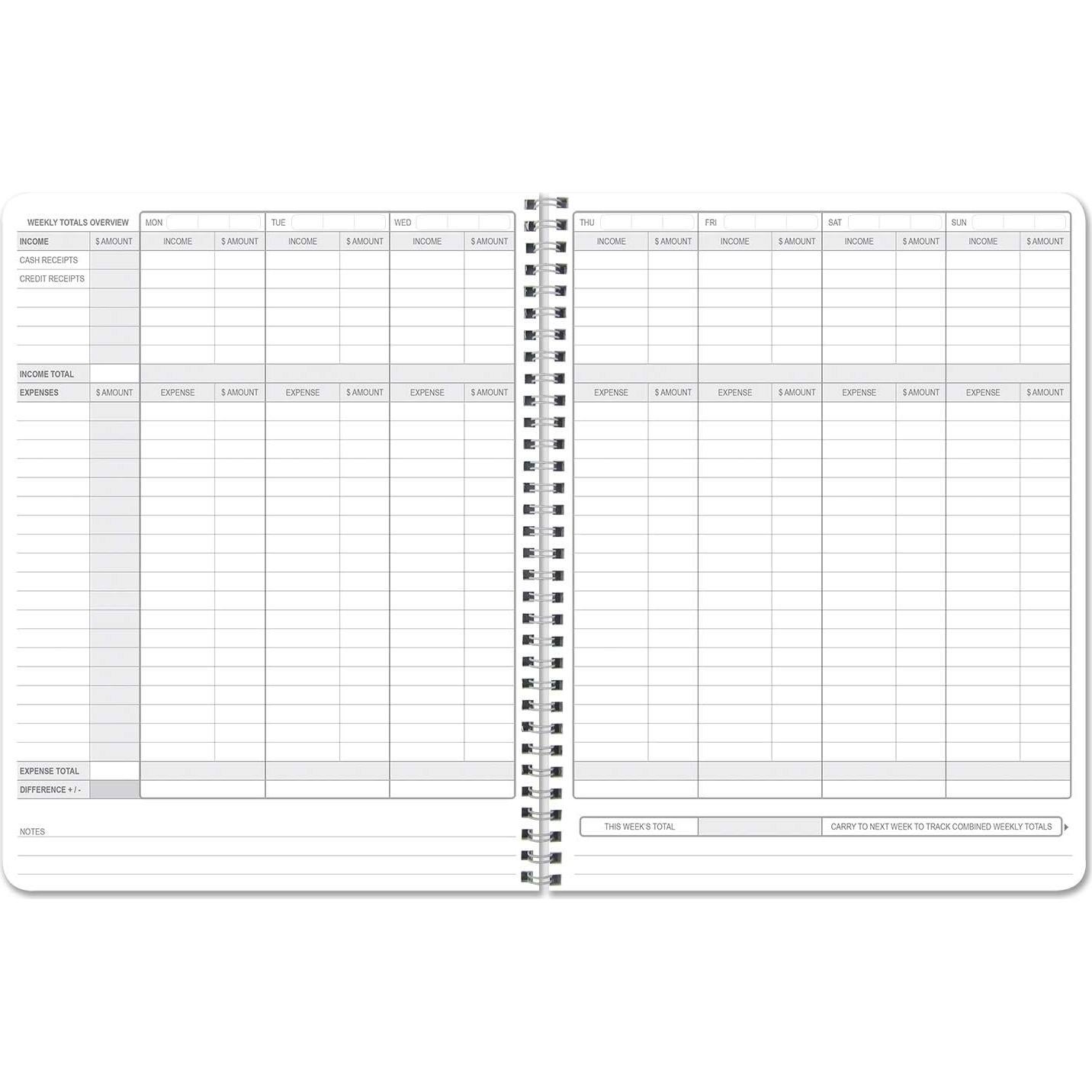 Libro de Ingresos y Gastos BookFactory 108 Páginas 21.6x27.9cm