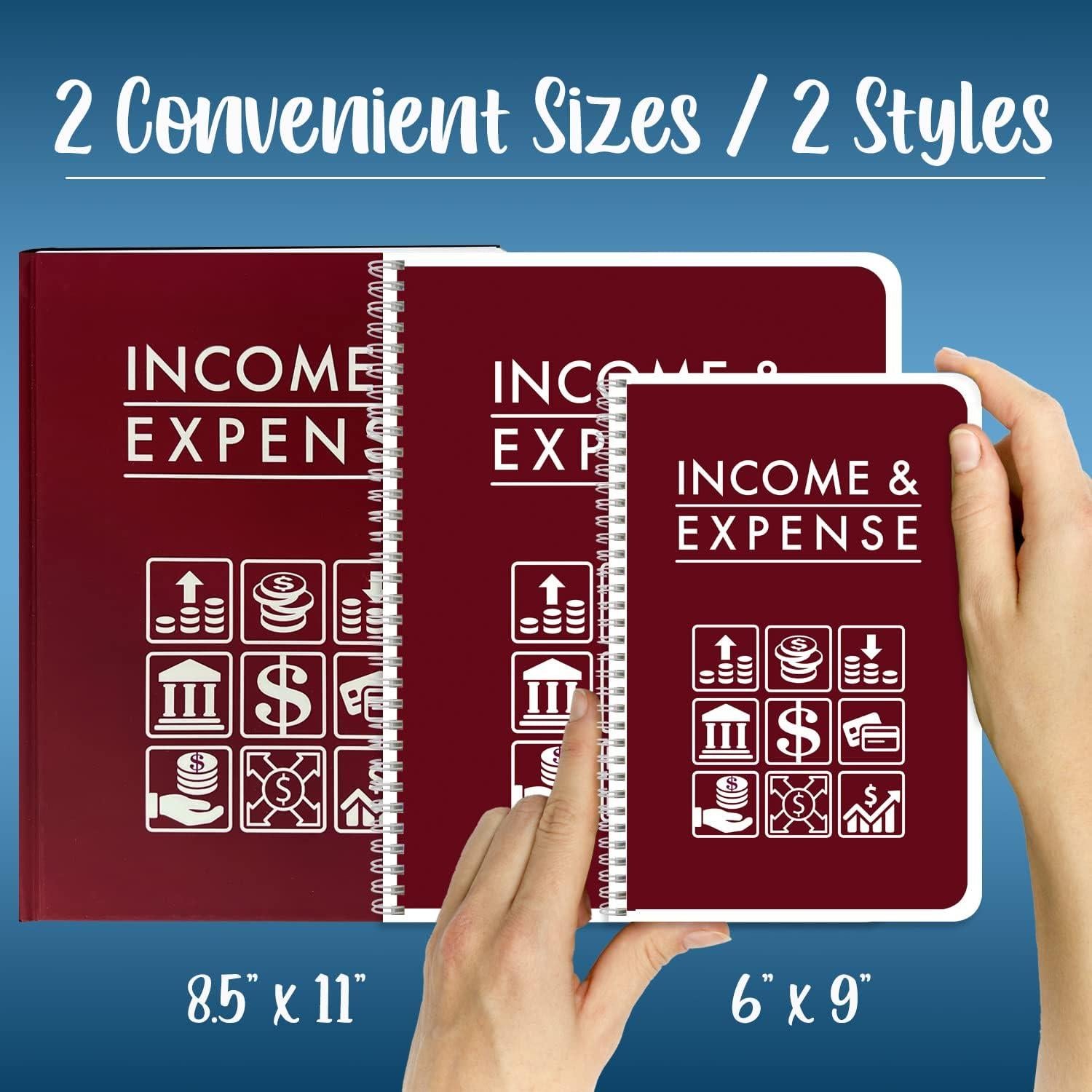 Libro de Ingresos y Gastos BookFactory 108 Páginas 21.6x27.9cm