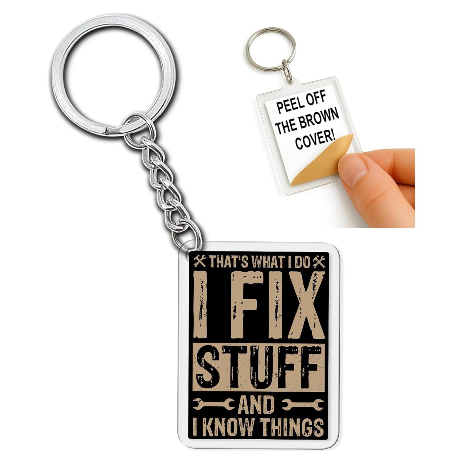 Llavero Acrílico Motivacional TADAVAX - Frases Divertidas