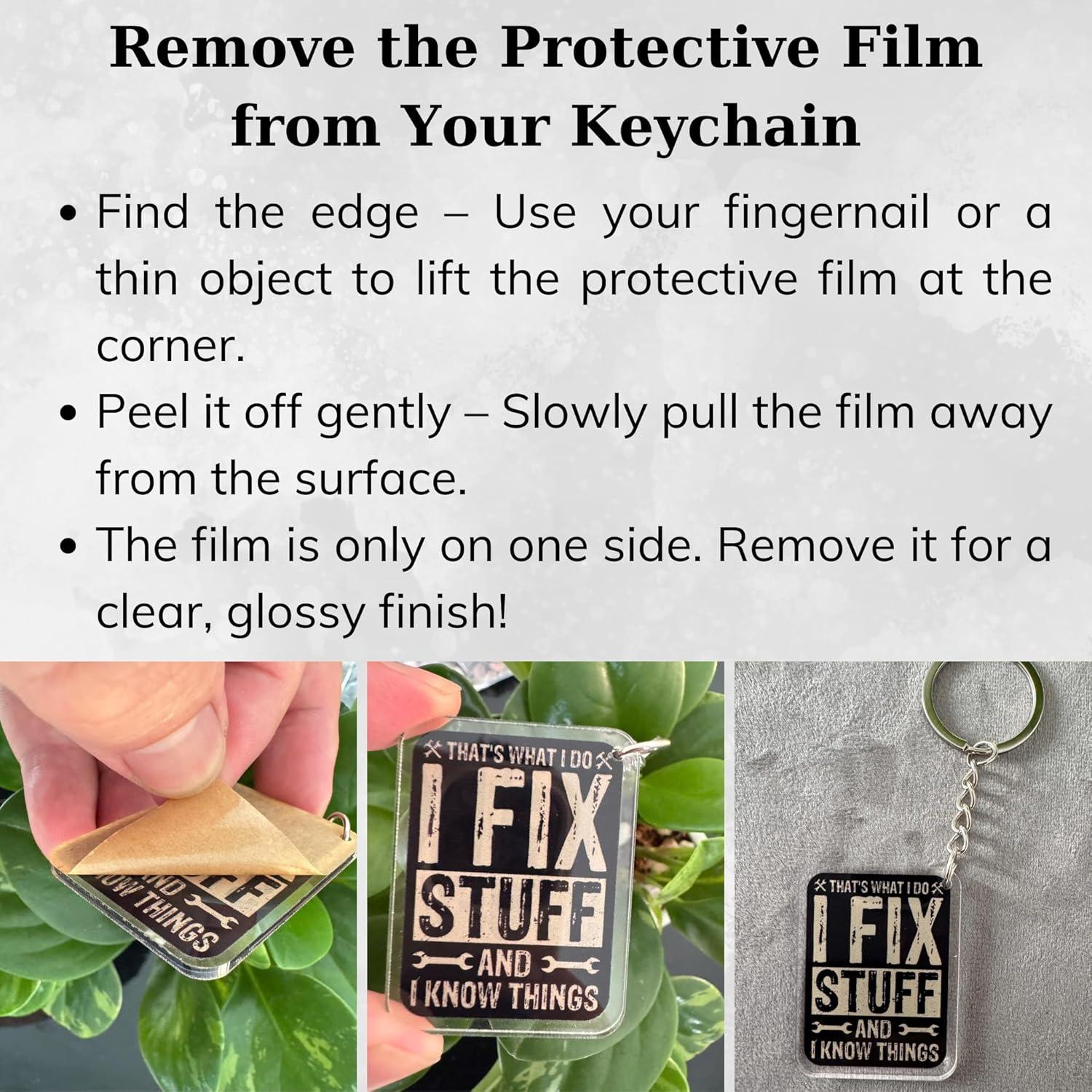 Llavero Acrílico Motivacional TADAVAX - Frases Divertidas