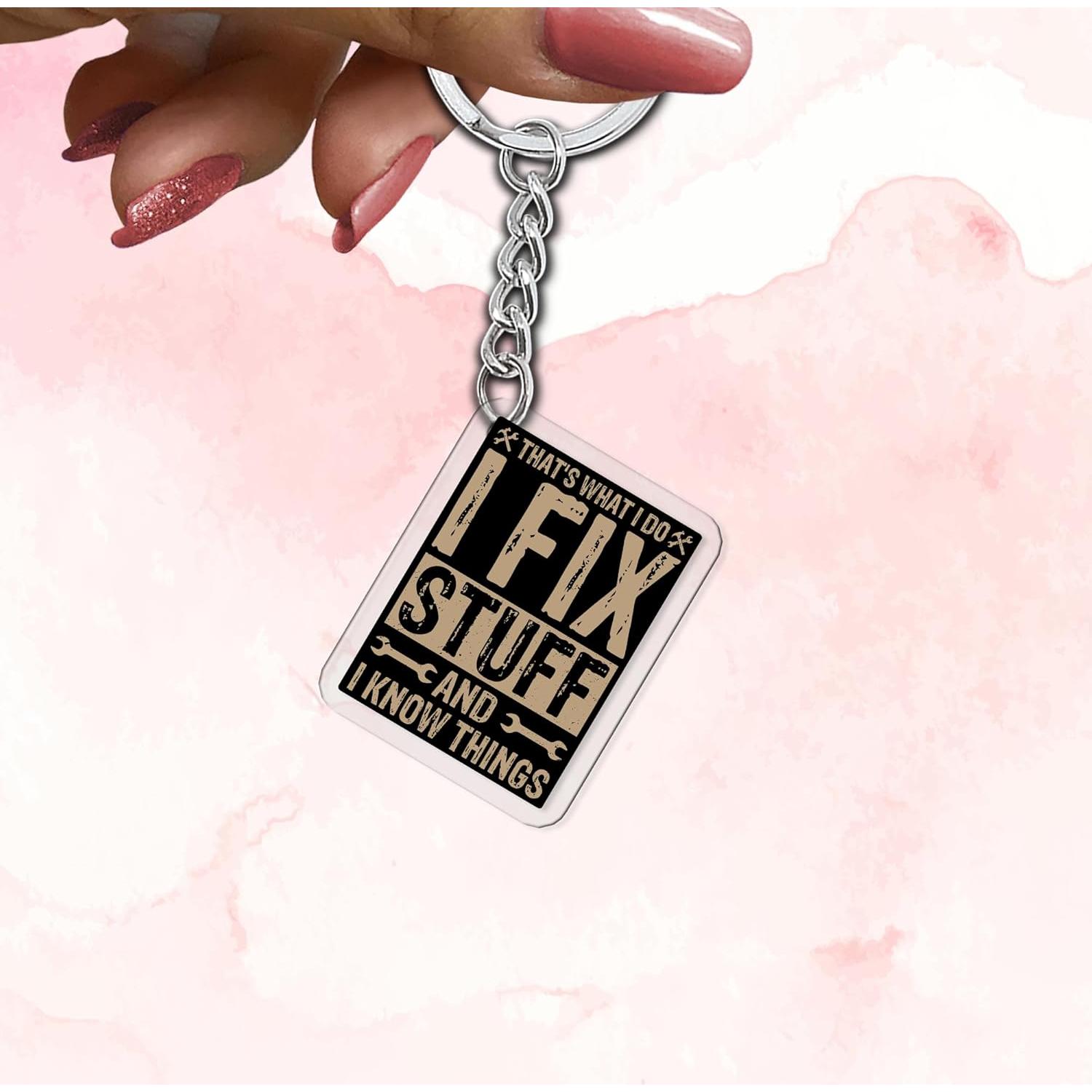 Llavero Acrílico Motivacional TADAVAX - Frases Divertidas