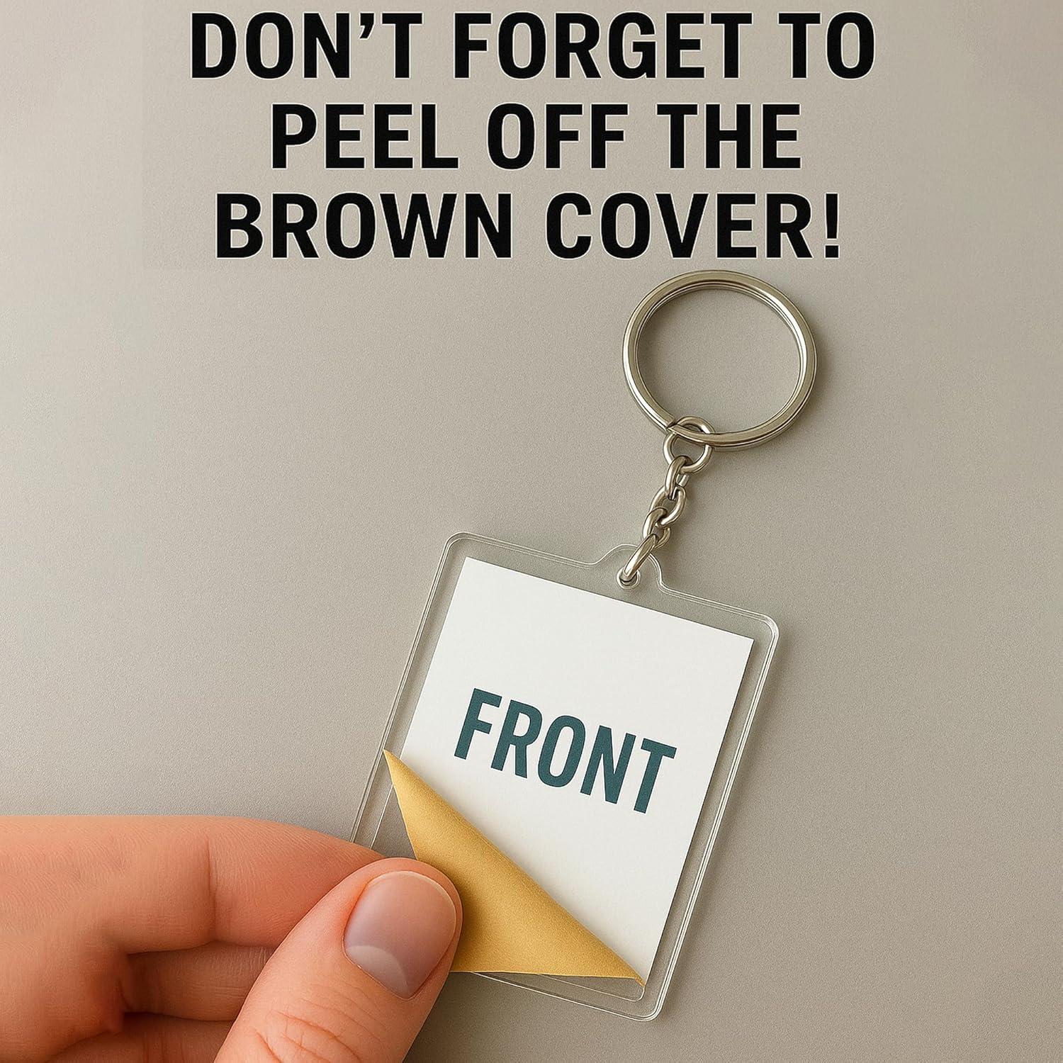 Llavero Acrílico Motivacional TADAVAX - Frases Divertidas