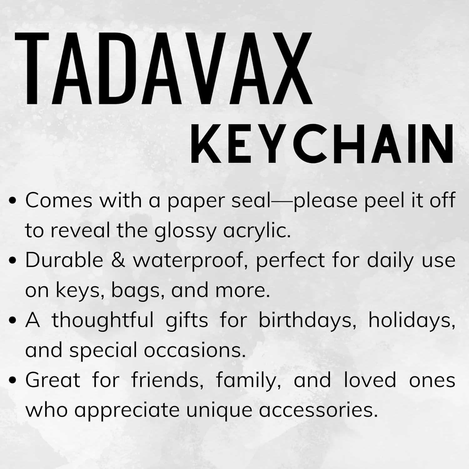 Llavero Acrílico Motivacional TADAVAX - Frases Divertidas