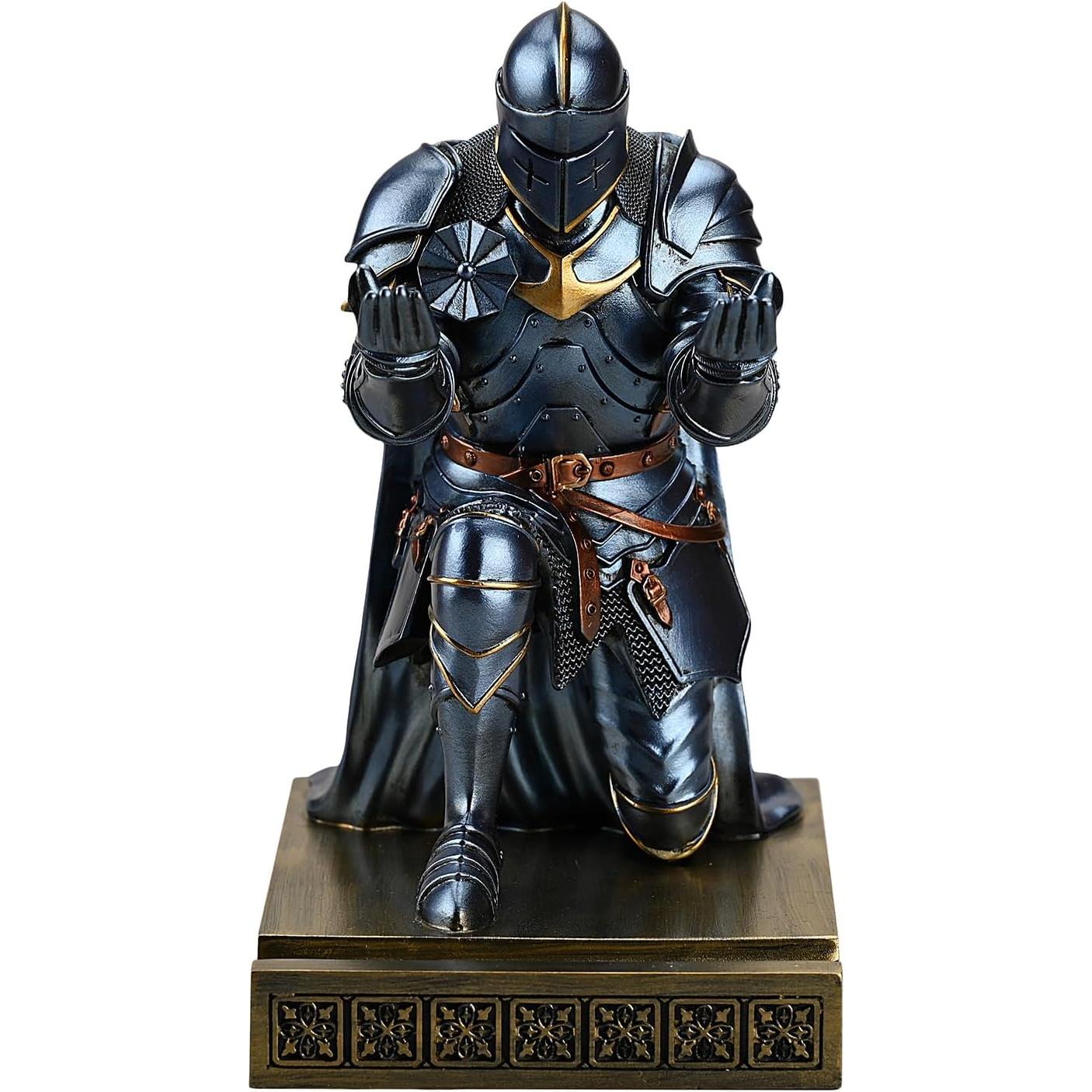 Soporte para Pluma Guerrero Medieval Amoysanli Azul