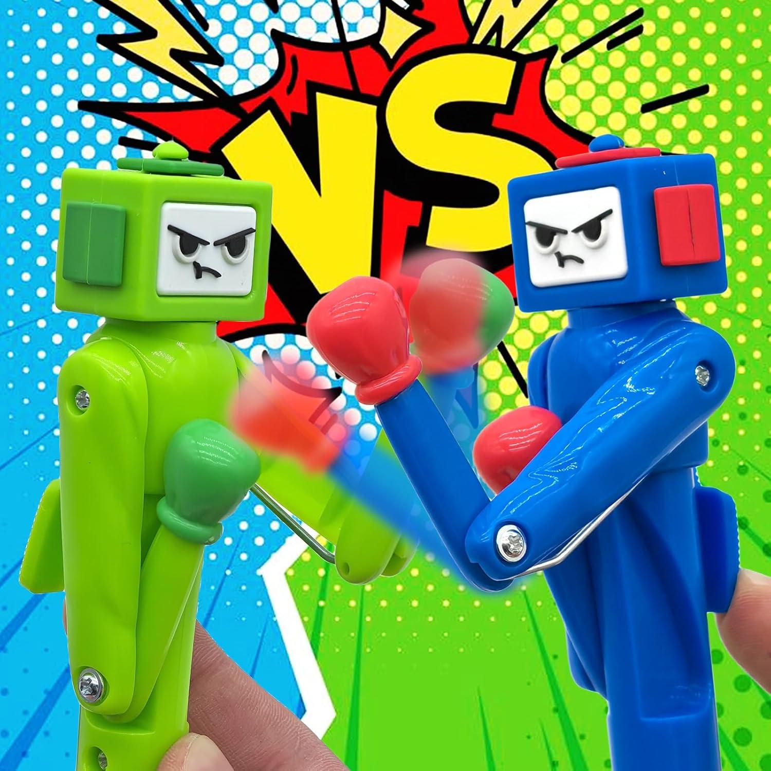 Bolígrafo de Boxeo Robot NANYKZ - 2PCS - Azul y Verde 1.0mm