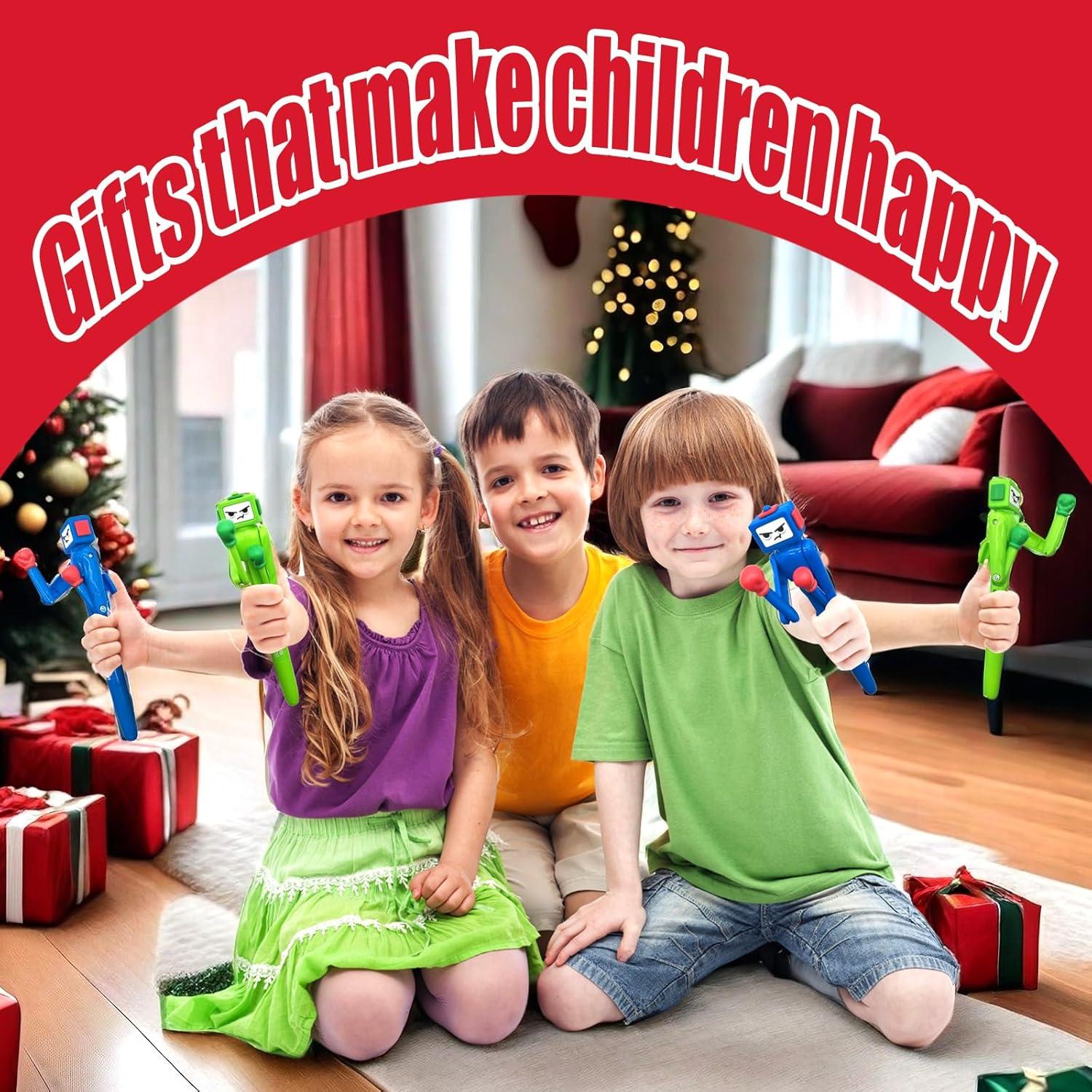 Bolígrafo de Boxeo Robot NANYKZ - 2PCS - Azul y Verde 1.0mm