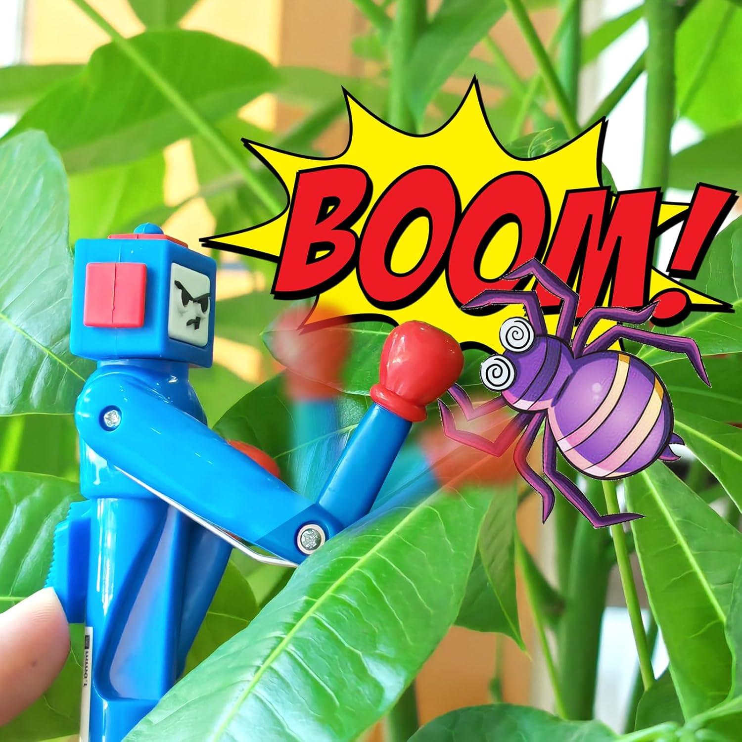 Bolígrafo de Boxeo Robot NANYKZ - 2PCS - Azul y Verde 1.0mm