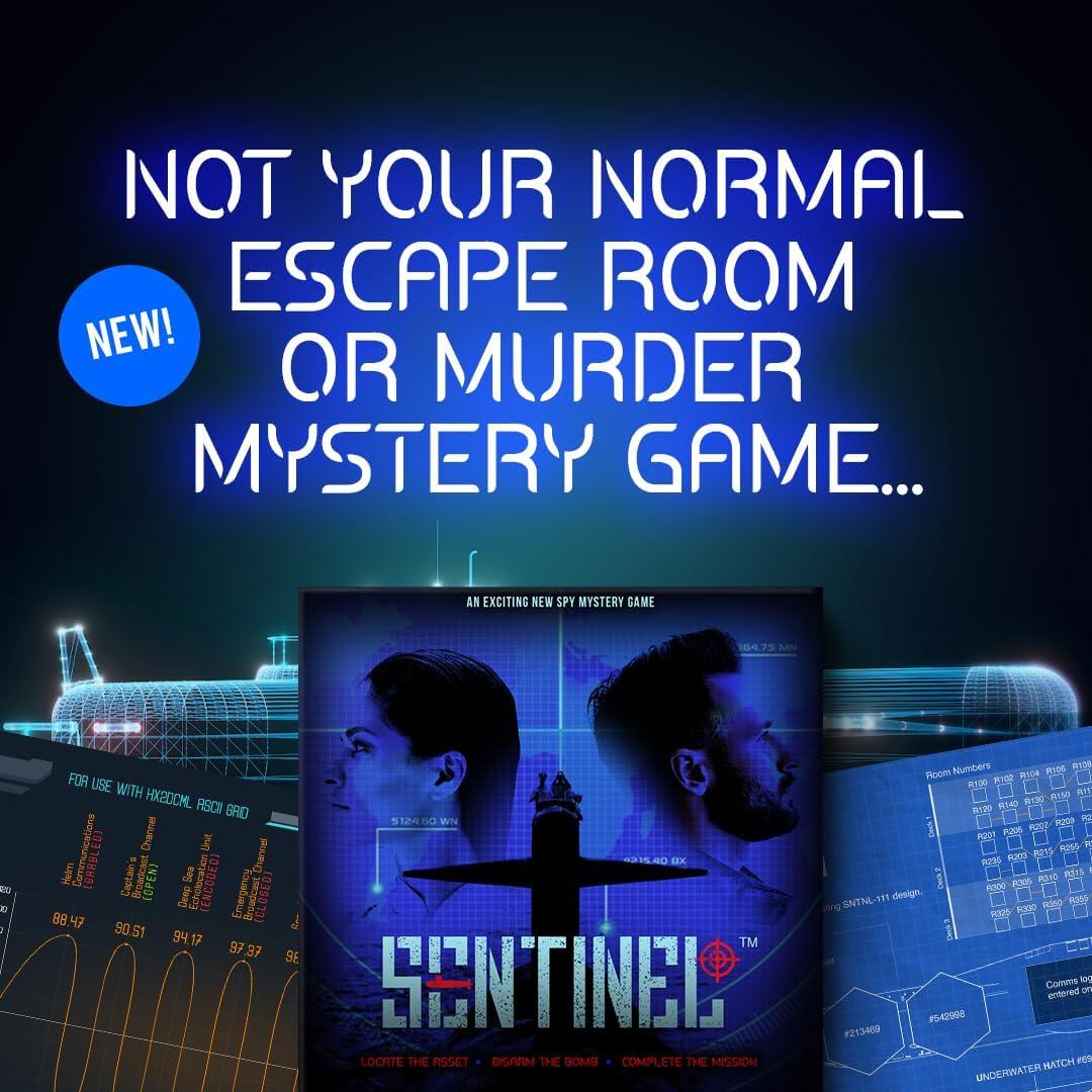 Juego de Mesa de Misterio de Asesinato Nutty Orange Sentinel