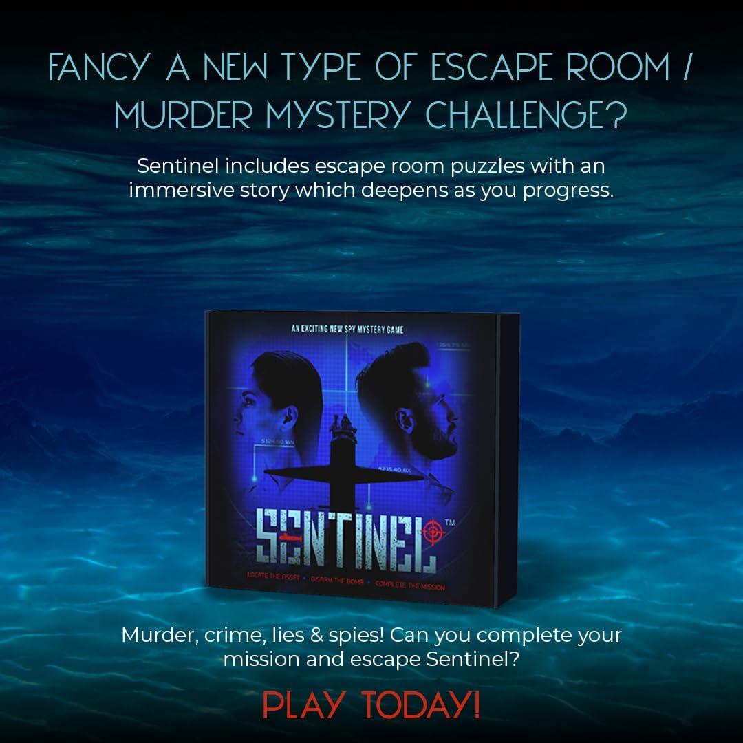 Juego de Mesa de Misterio de Asesinato Nutty Orange Sentinel