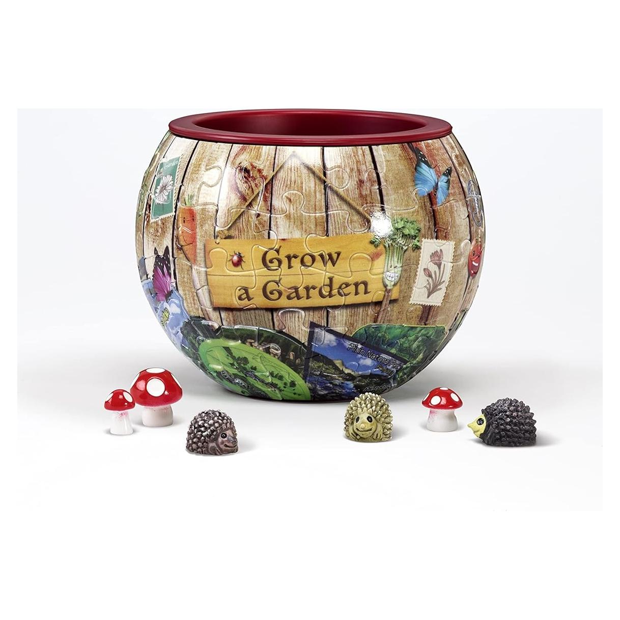 Rompecabezas 3D Maceta Cultiva un Jardín Spartan - 80 Piezas