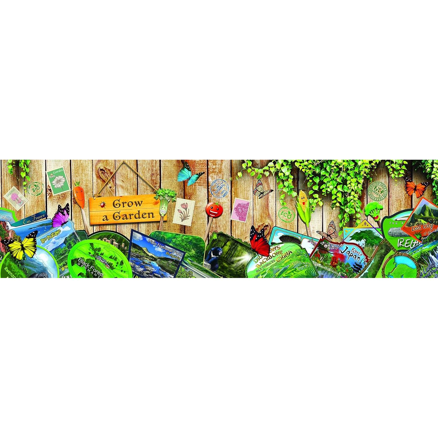 Rompecabezas 3D Maceta Cultiva un Jardín Spartan - 80 Piezas