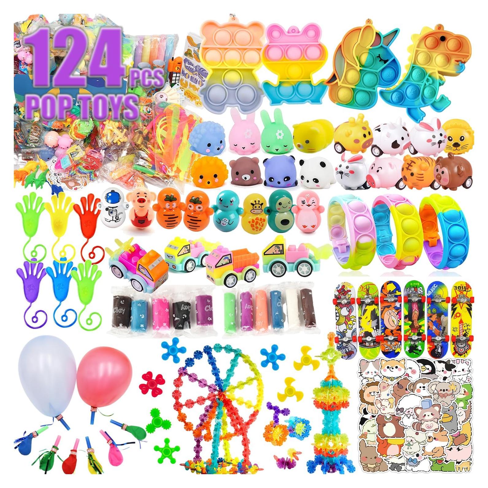 Kit de Fiesta 124 Piezas MSOOIIO para Niños 4-10 Años