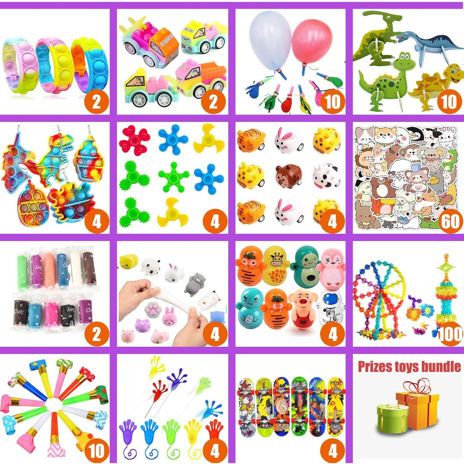 Kit de Fiesta 124 Piezas MSOOIIO para Niños 4-10 Años