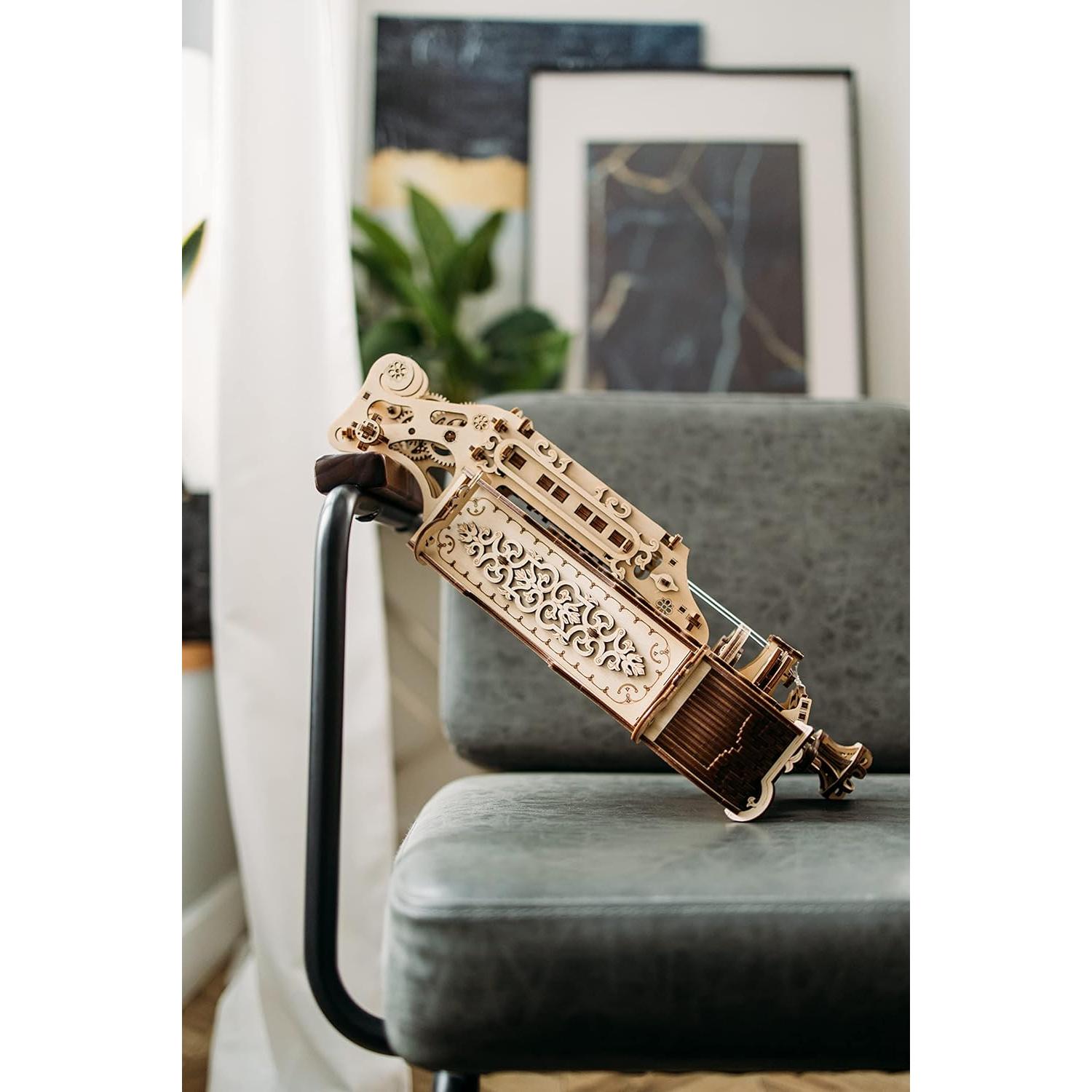 Rompecabezas Musical 3D Lira Da Vinci Wood Trick - 227 Piezas