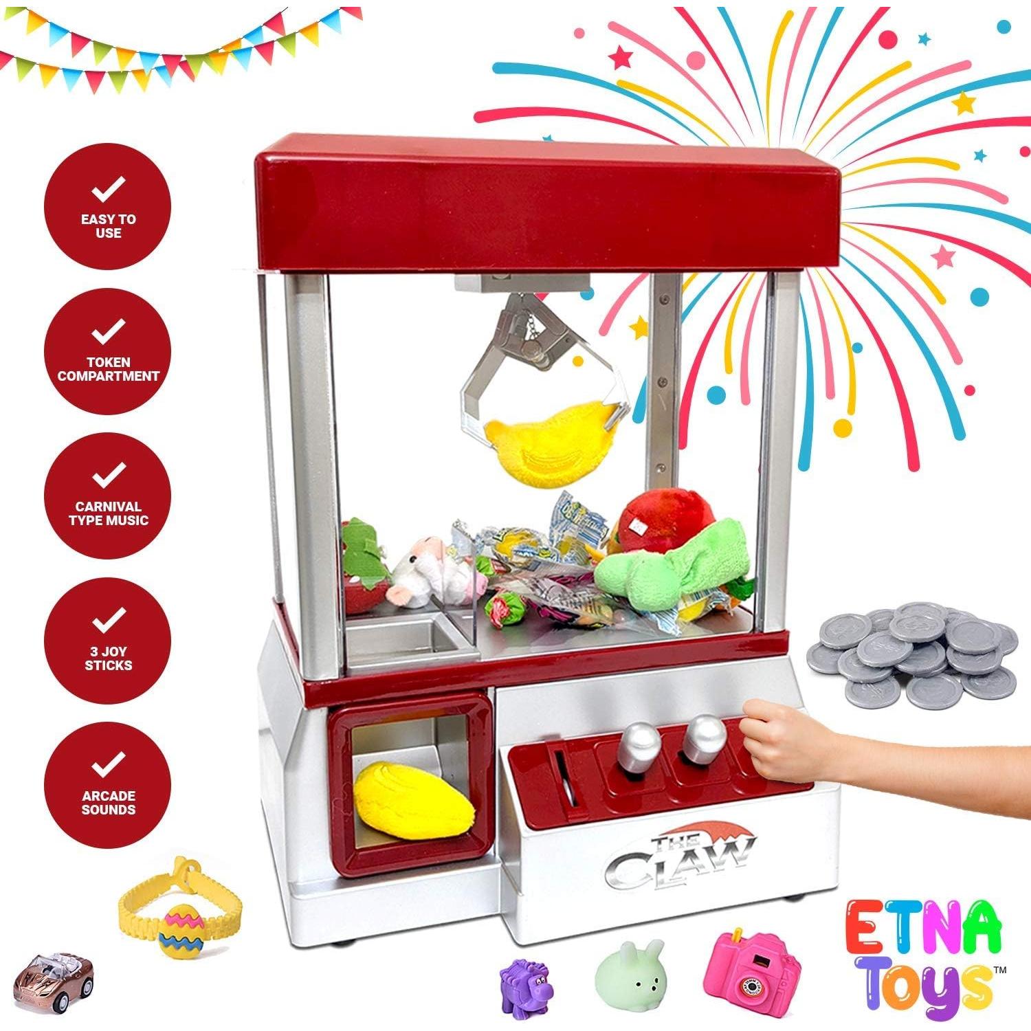 Máquina de Garras Electrónica Etna 25.4x20.1cm para Caramelos