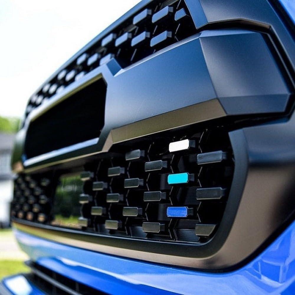 Insignia de Parrilla iJDMTOY Retro 3 Colores para Toyota Tacoma 2016-23