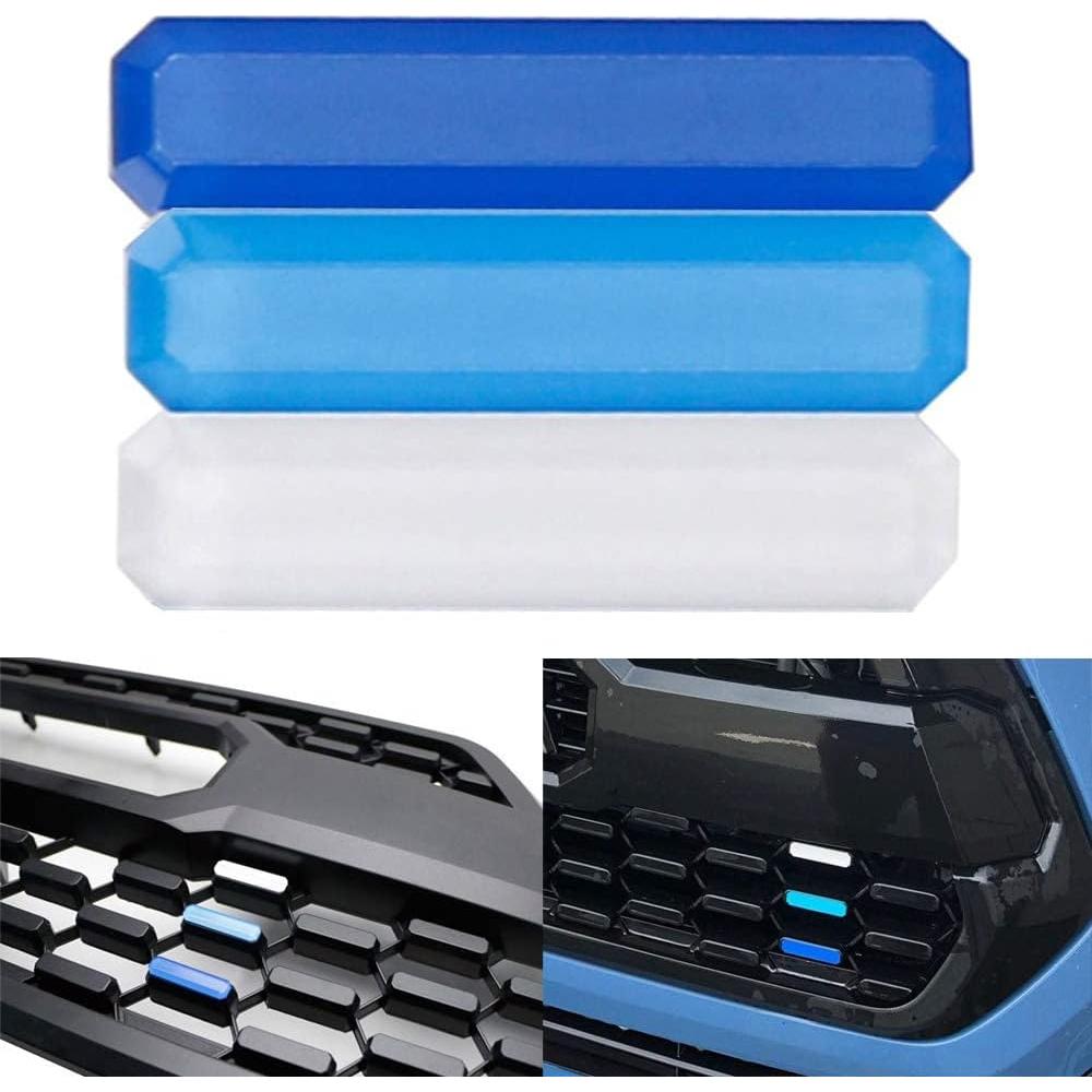 Insignia de Parrilla iJDMTOY Retro 3 Colores para Toyota Tacoma 2016-23